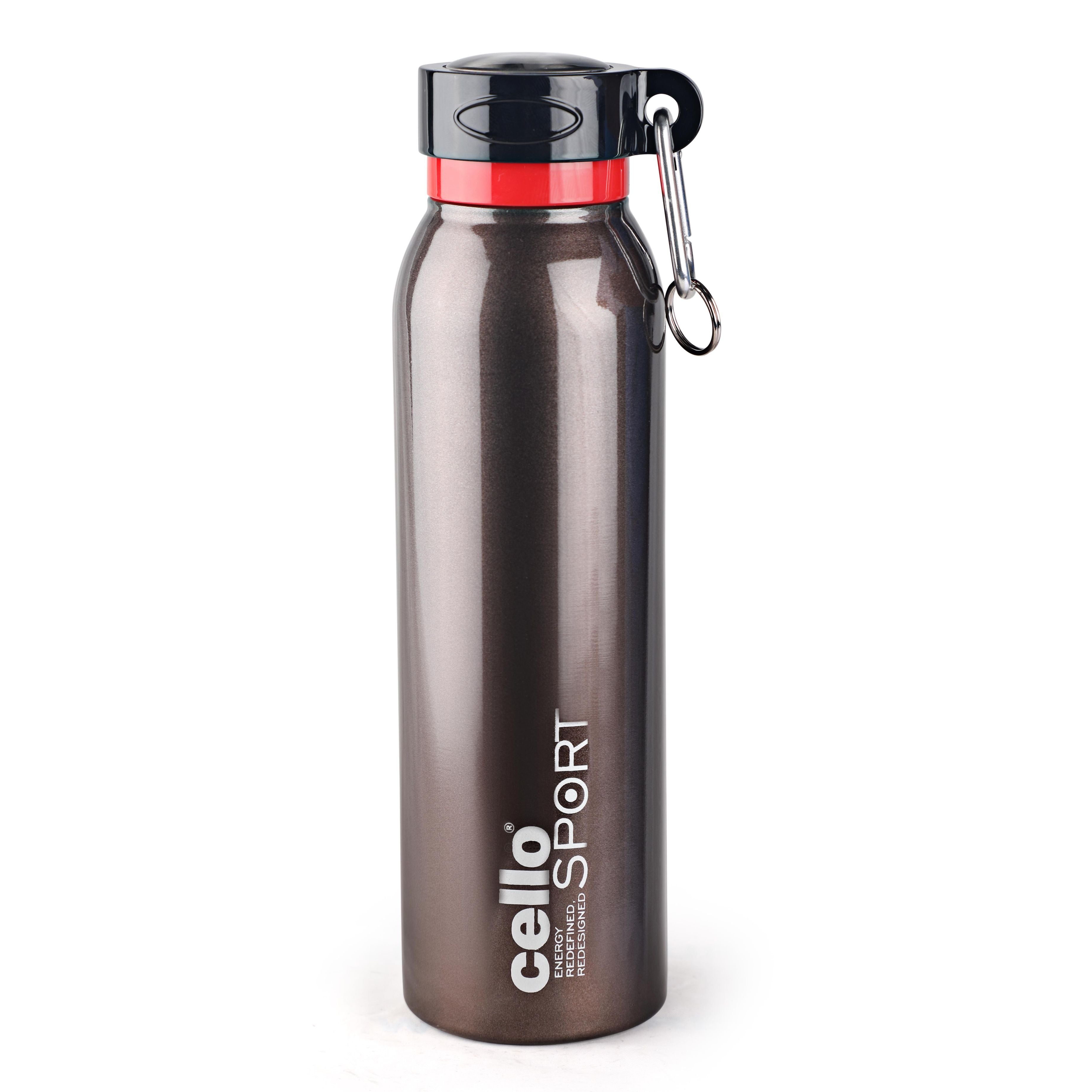 Cello Beatle Flask, Vacusteel Water Bottle, 550ml - view 2