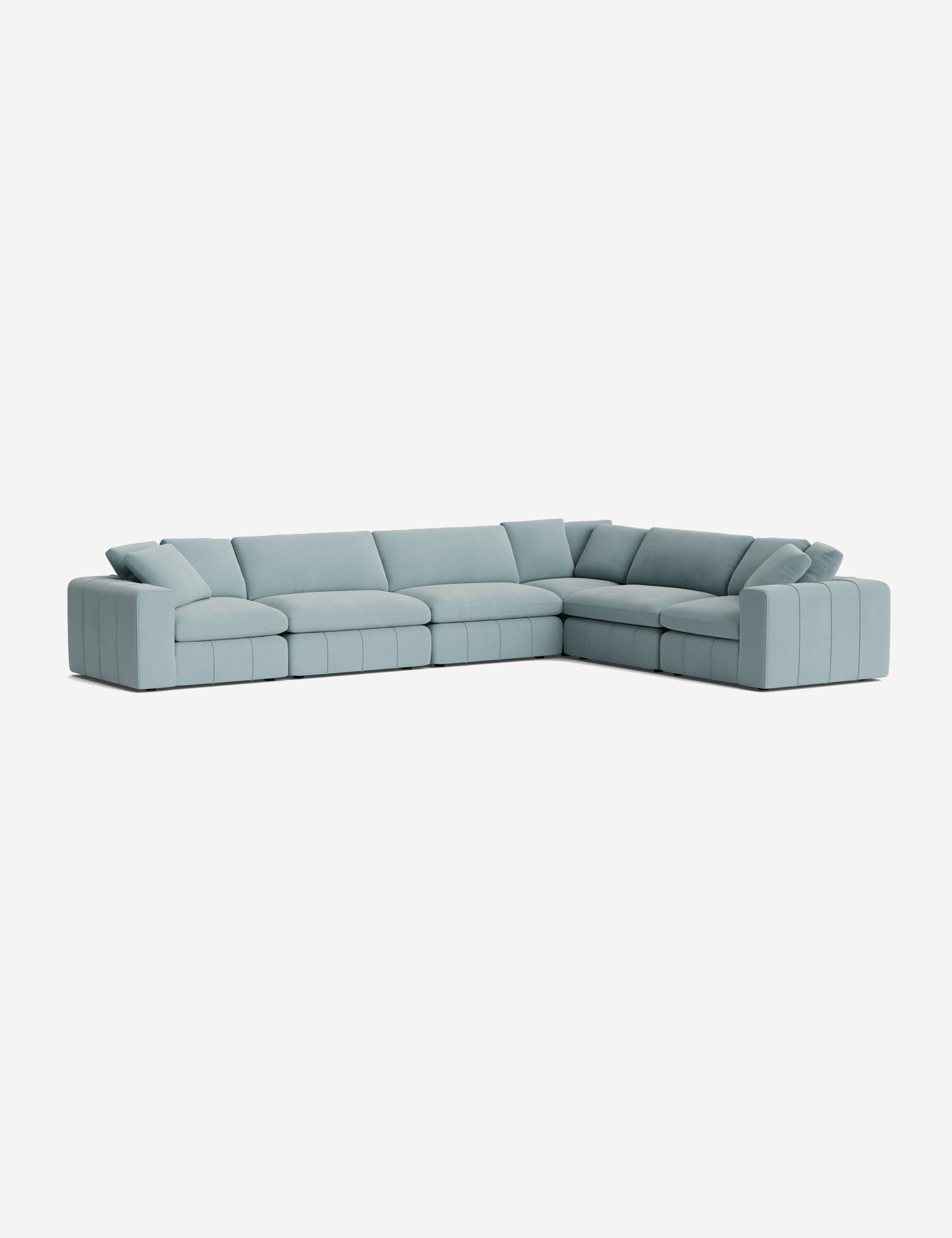 Lulu and Georgia Capella Modular Corner Sectional Sofa - view 61