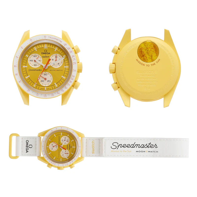 Cop Underdog Omega x Swatch Bioceramic Moonswatch Mission to Sun - view 2