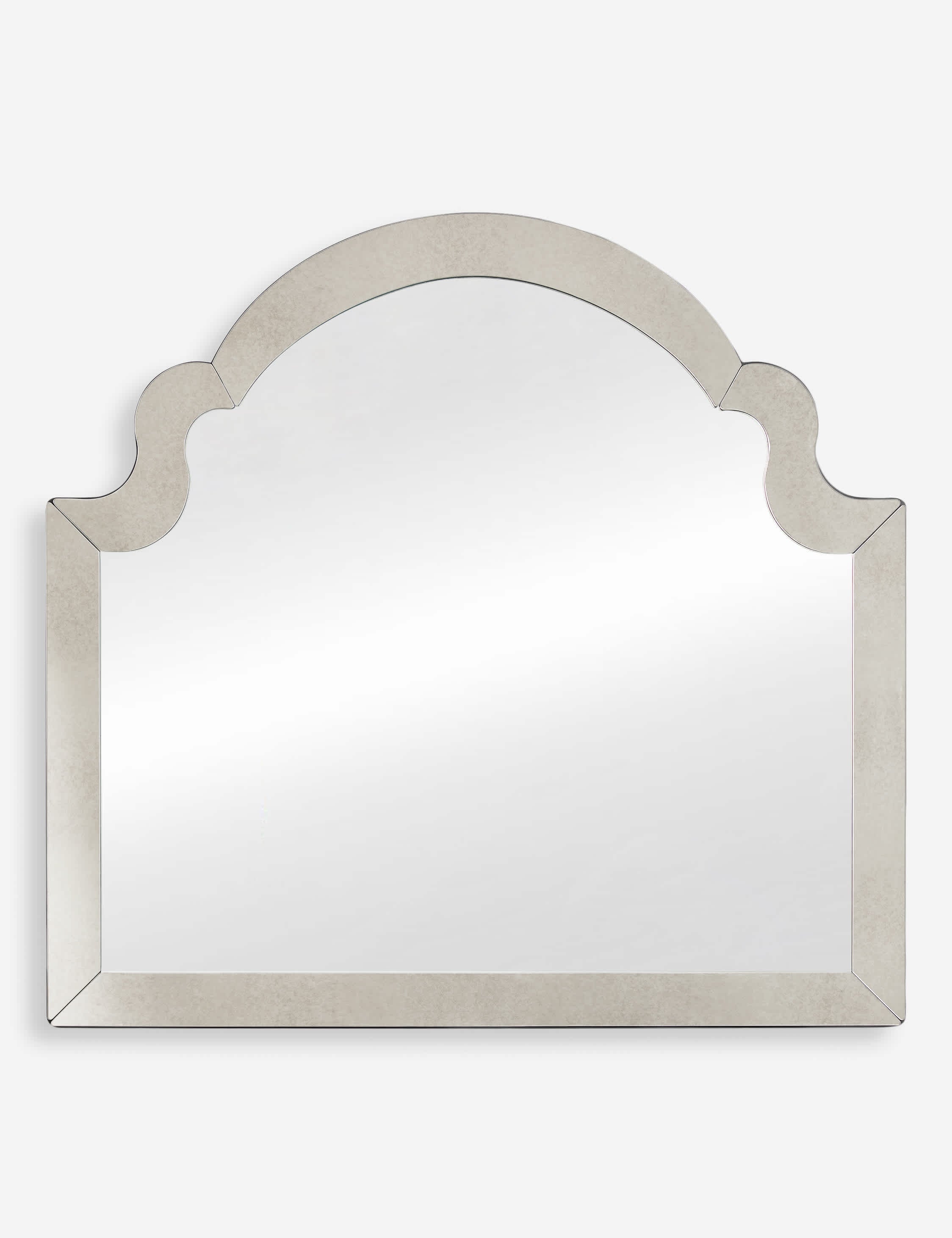 Lulu and Georgia Lavold Mantel Mirror – Antiqued