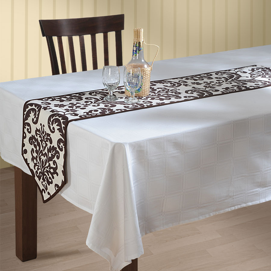 Swayam India Exotic Cotton Table Runner-9009 - view 2