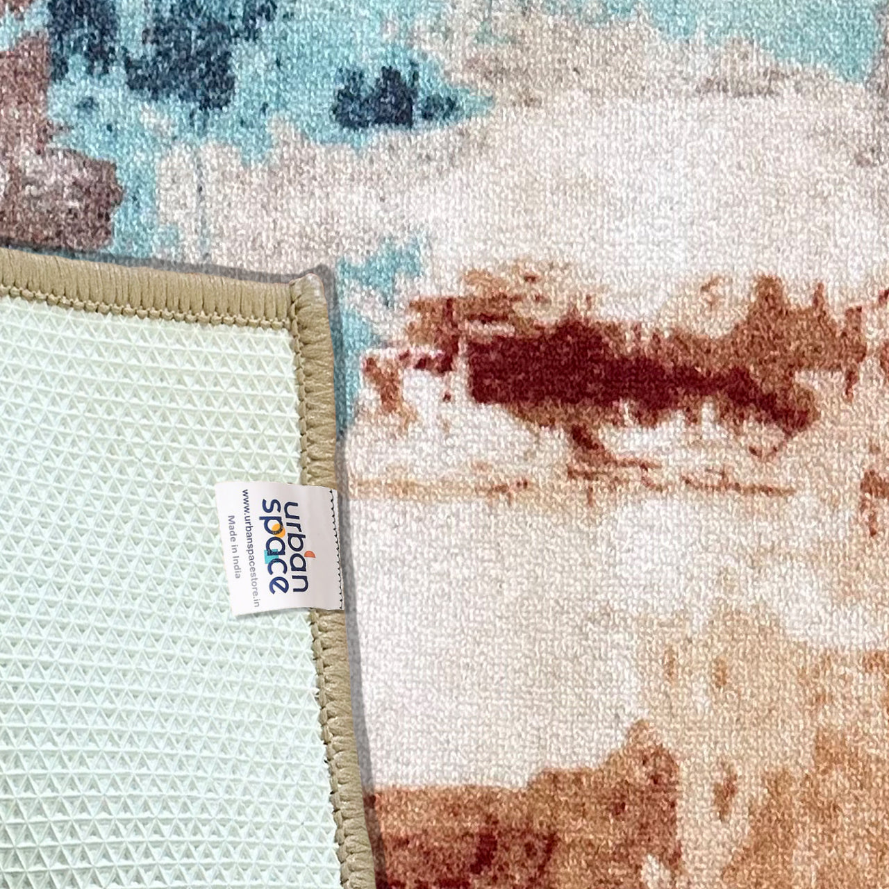 Urban Space Home Furnishing 3D Digital Printed Carpet, Rugs for Living Room , Bedroom , Rug with Anti Slip Backing - DR1029 - view 2