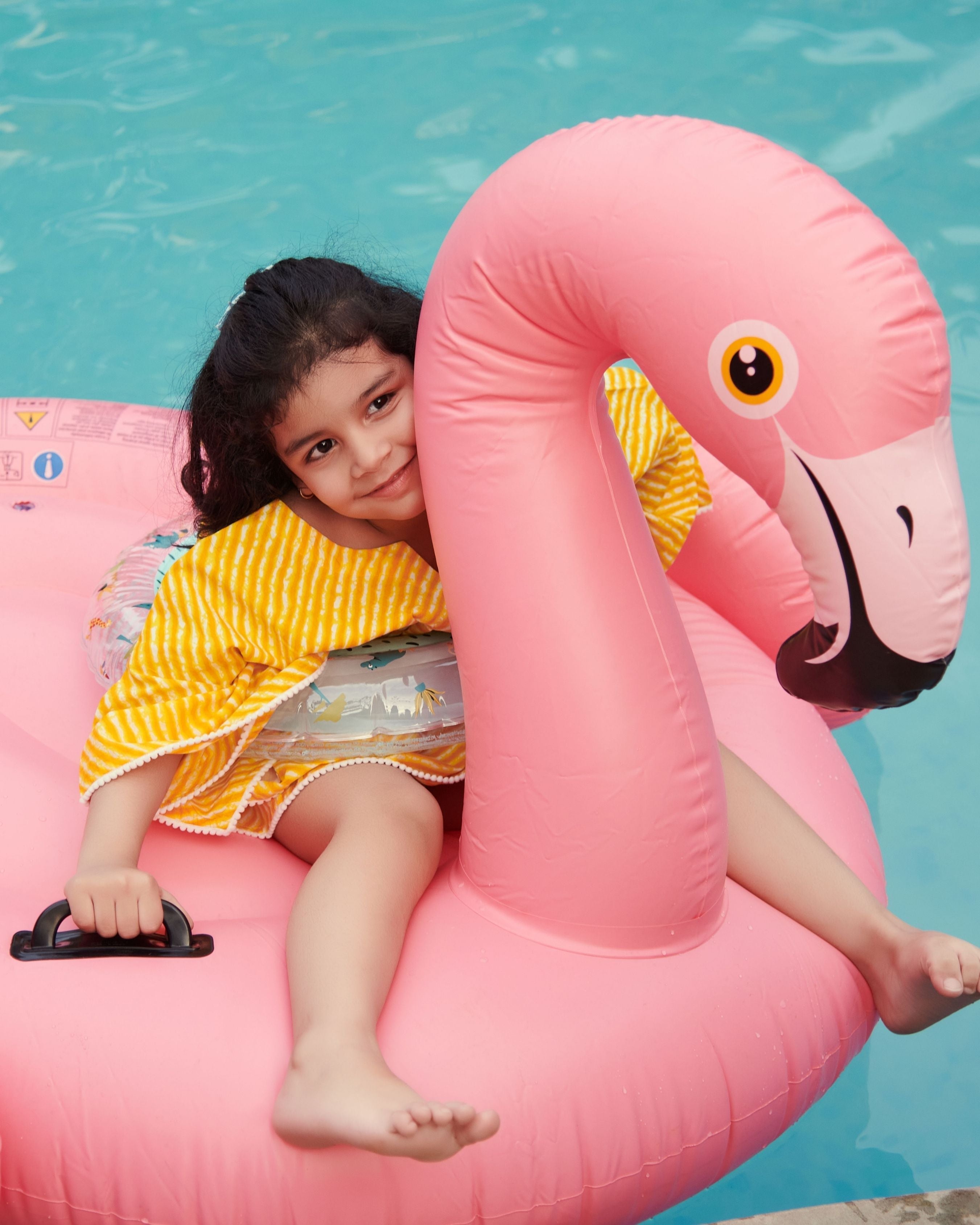 Aachho Lemonade Tie & Dye Cotton Kaftan