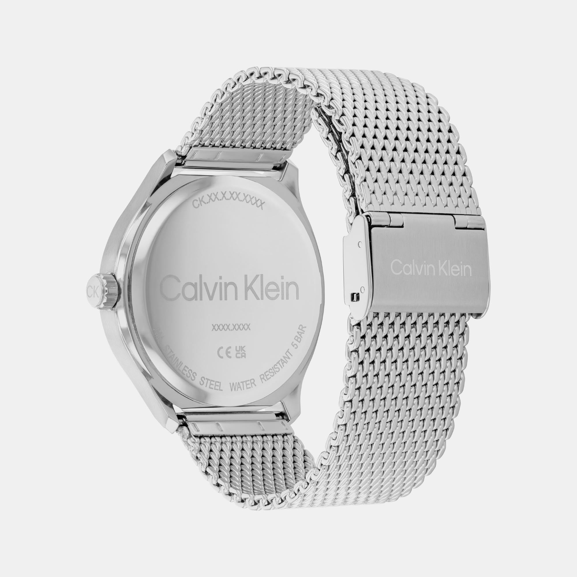 Calvin Klein Define Men Quartz Grey Dial Analog Mesh Watch 25200352 - view 2