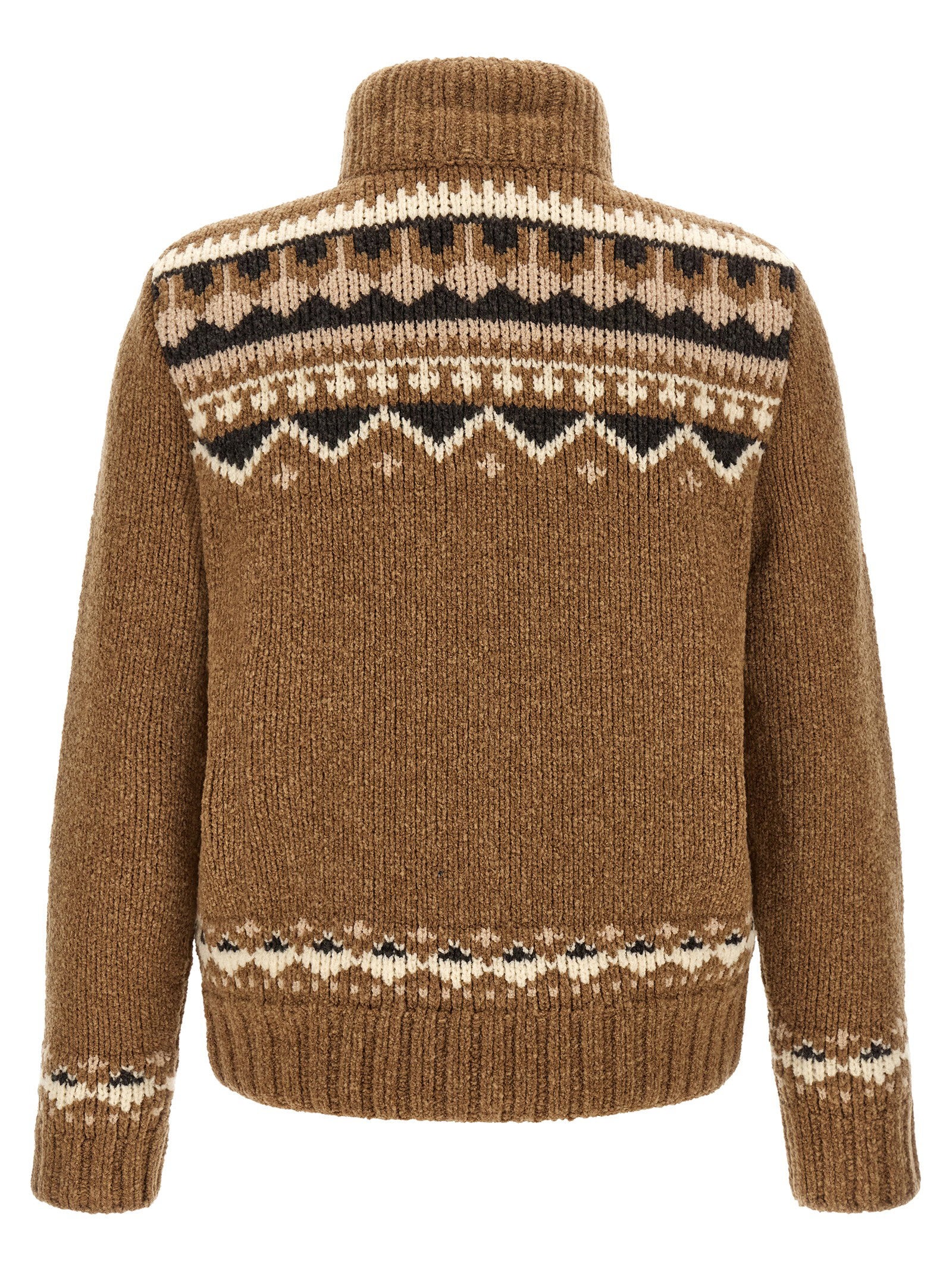 Moncler Geometric Bouclé Cardigan - view 2