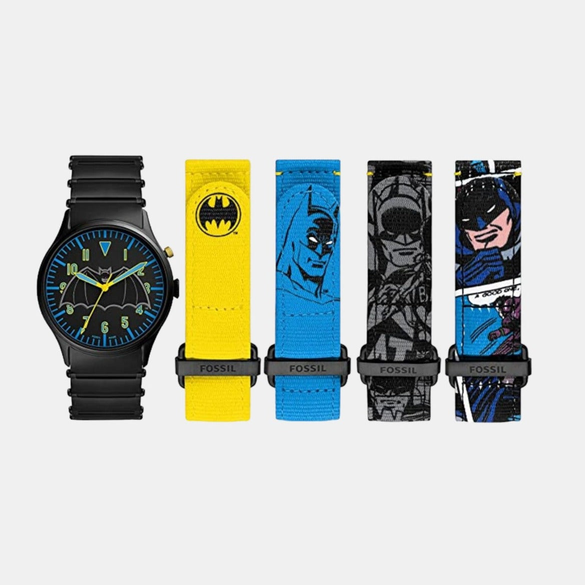 Fossil Batman Legacy Men Quartz Black Dial Digital Stainless Steel Watch LE1129SET - view 2