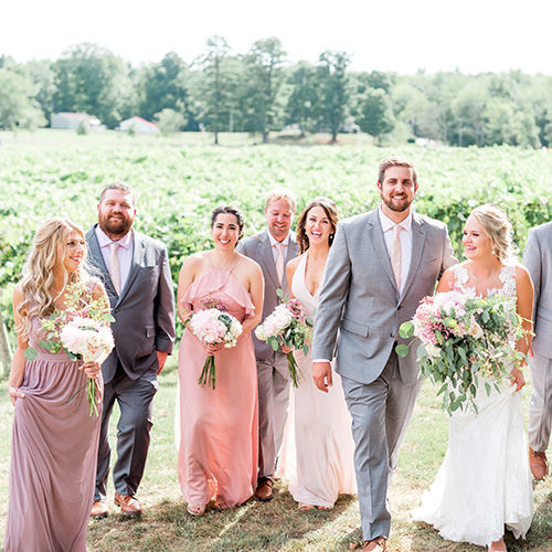 fiftyflowers.com Elegant New England Vineyard Wedding - view 13