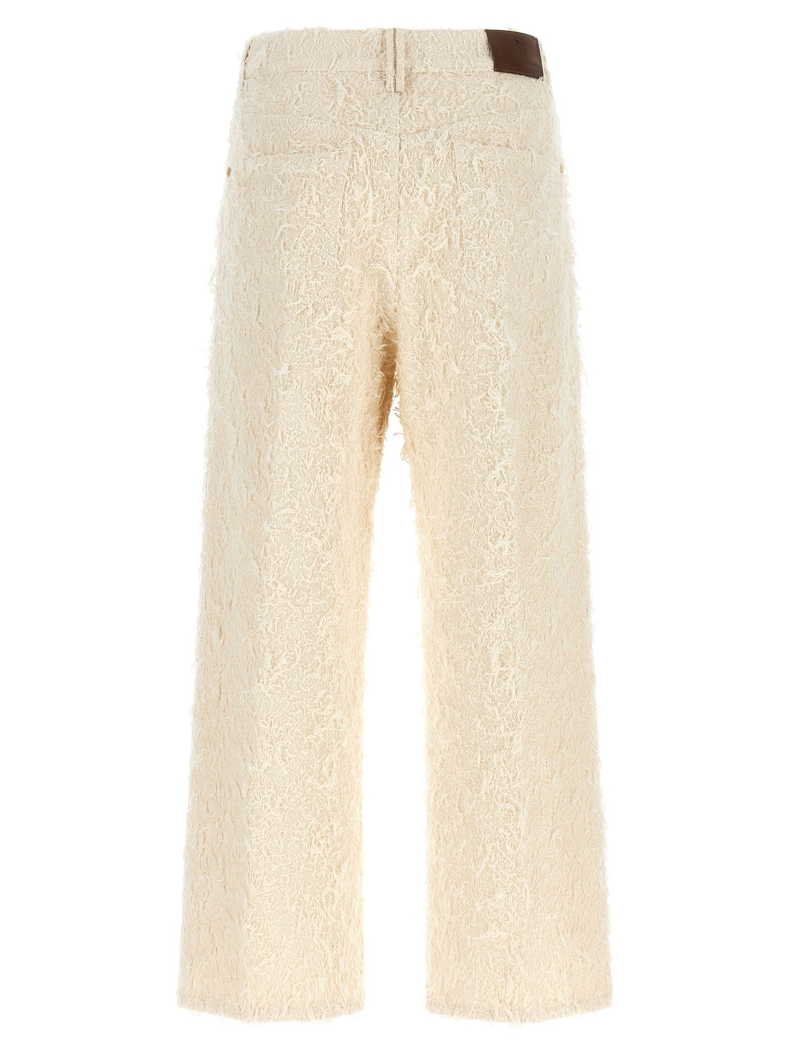Brunello Cucinelli Contemporary Square Pants – 100% cotton - view 2