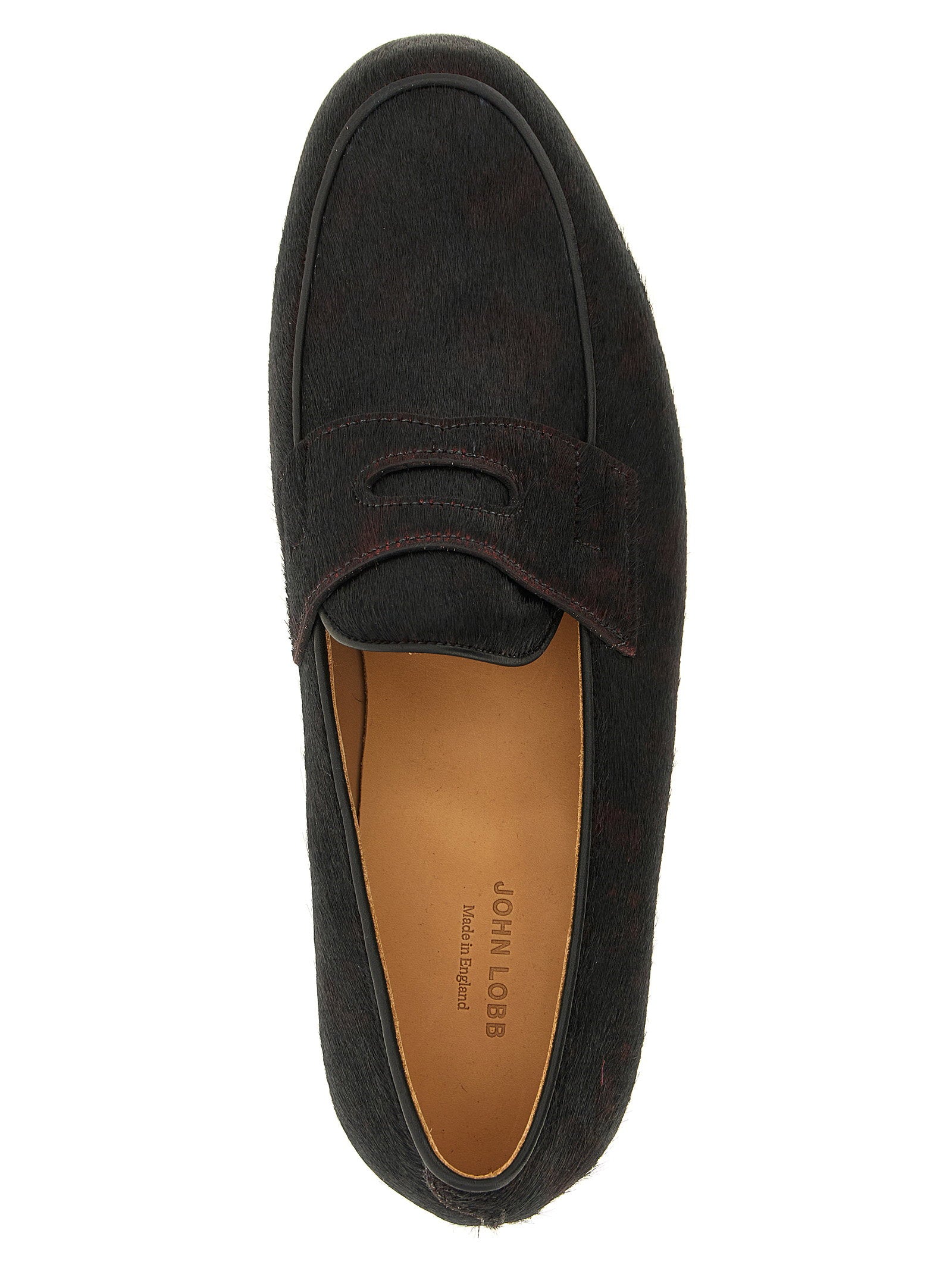 John Lobb Lopez Bristle Hide Loafers - view 4