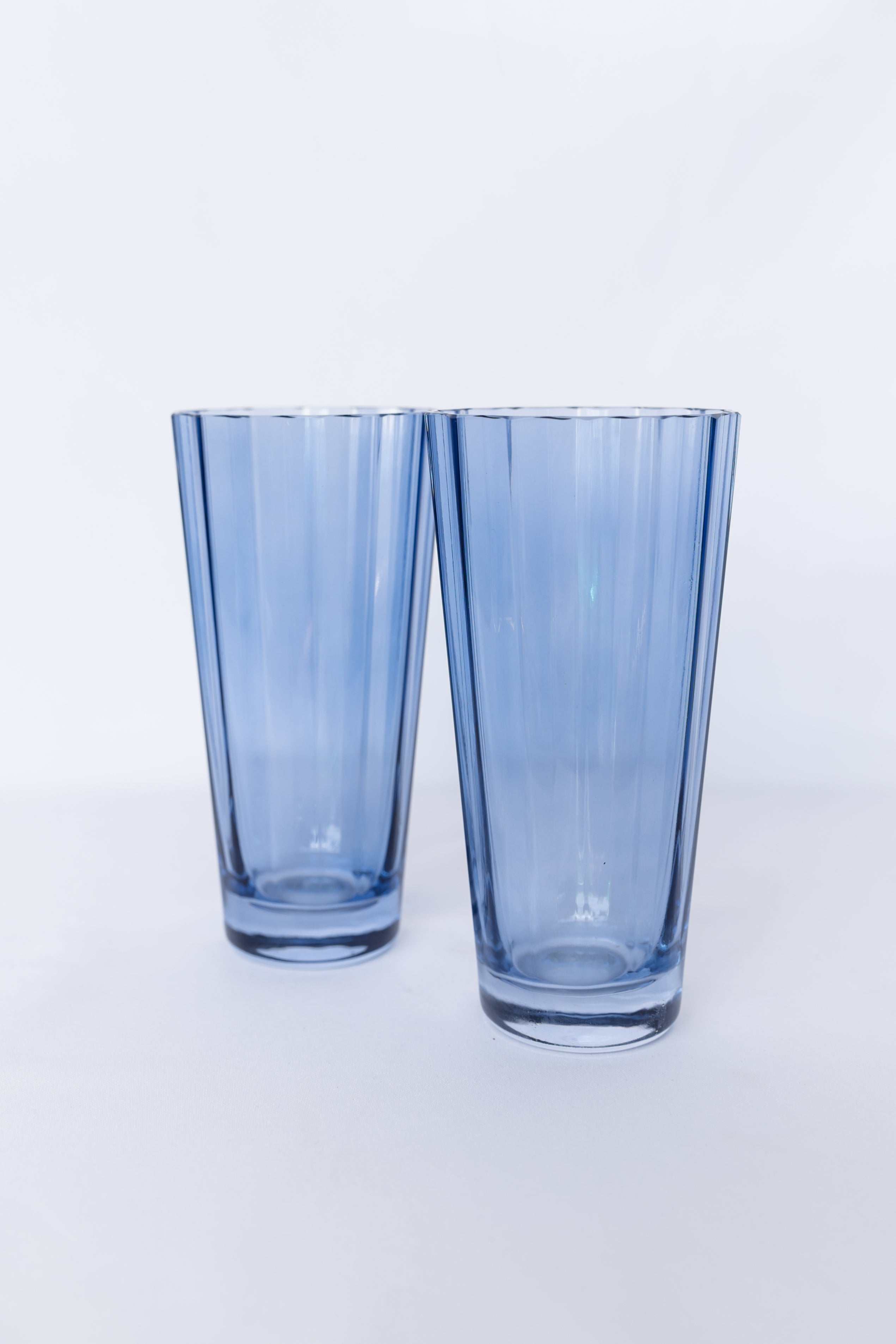Estelle Colored Glass Estelle Colored Sunday High Balls - Set of 2 {Cobalt Blue}