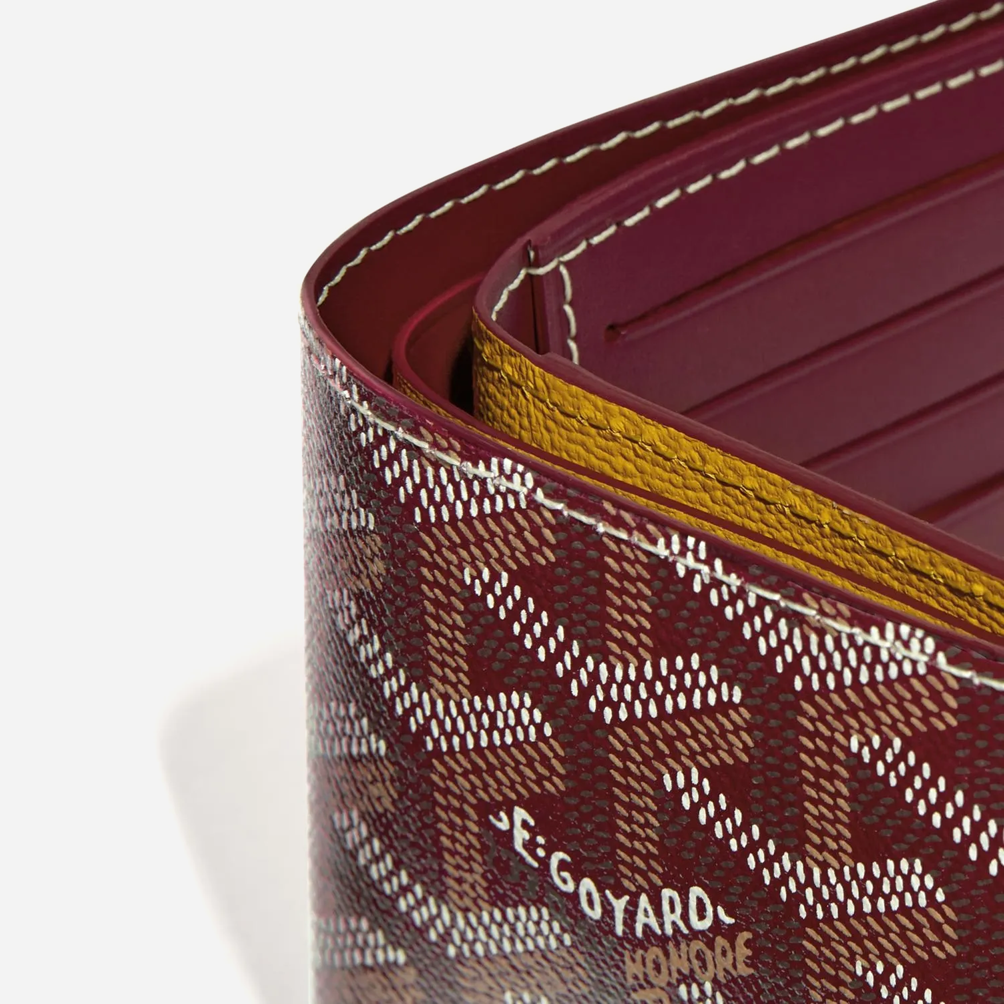 Goyard Victoire Wallet Burgundy - view 2