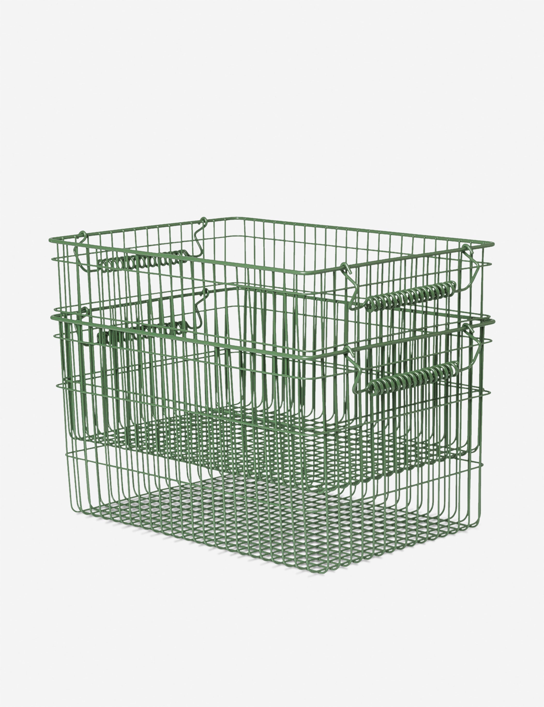 Lulu and Georgia Cala Stackable Baskets (Set of 2) by Ferm Living - view 15