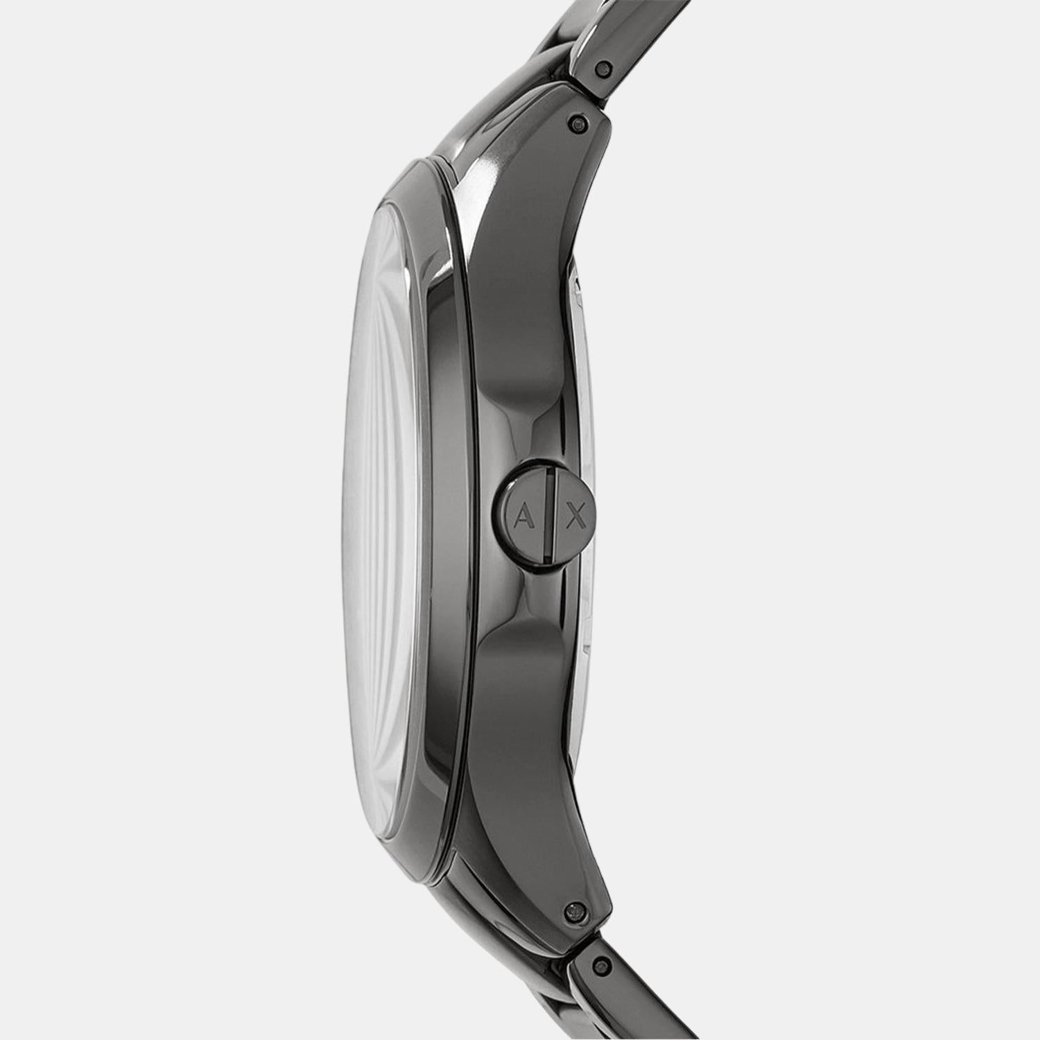 Armani Exchange Hampton Men Quartz Grey Dial Analog Stainless Steel Watch AX2194 - view 2