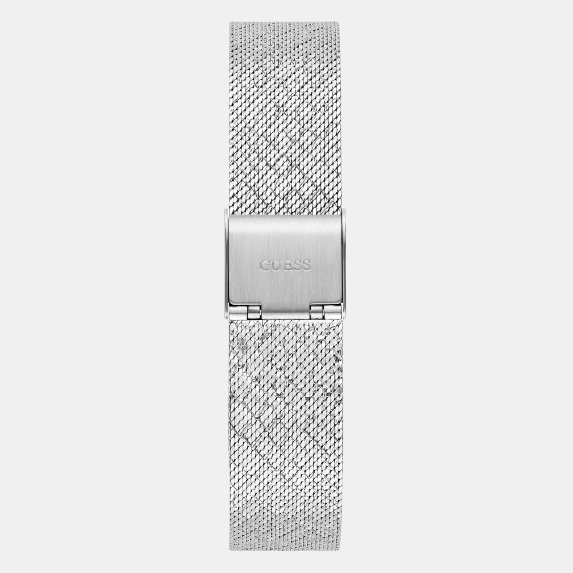 Guess Boa Women Quartz Silver Dial Analog Mesh Watch GW0748L1 - view 5