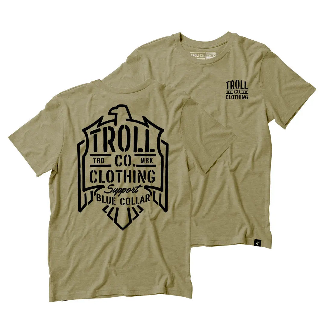 Radial Torque Tee – Light Olive