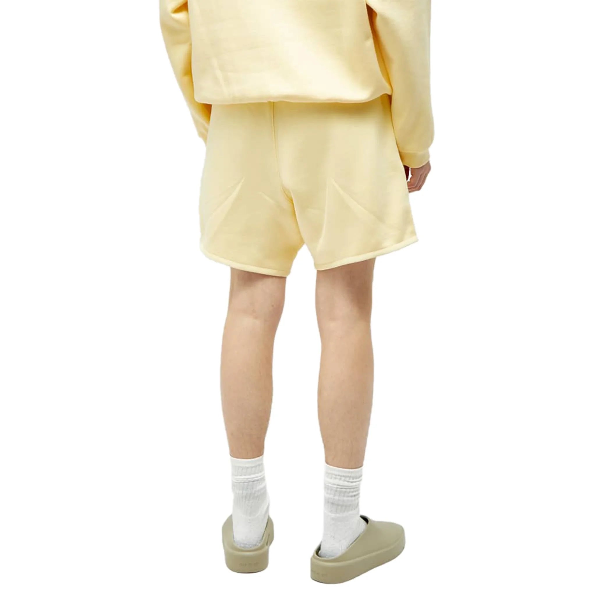 Fear Of God Essentials Garden Yellow Shorts (FW23) - view 2