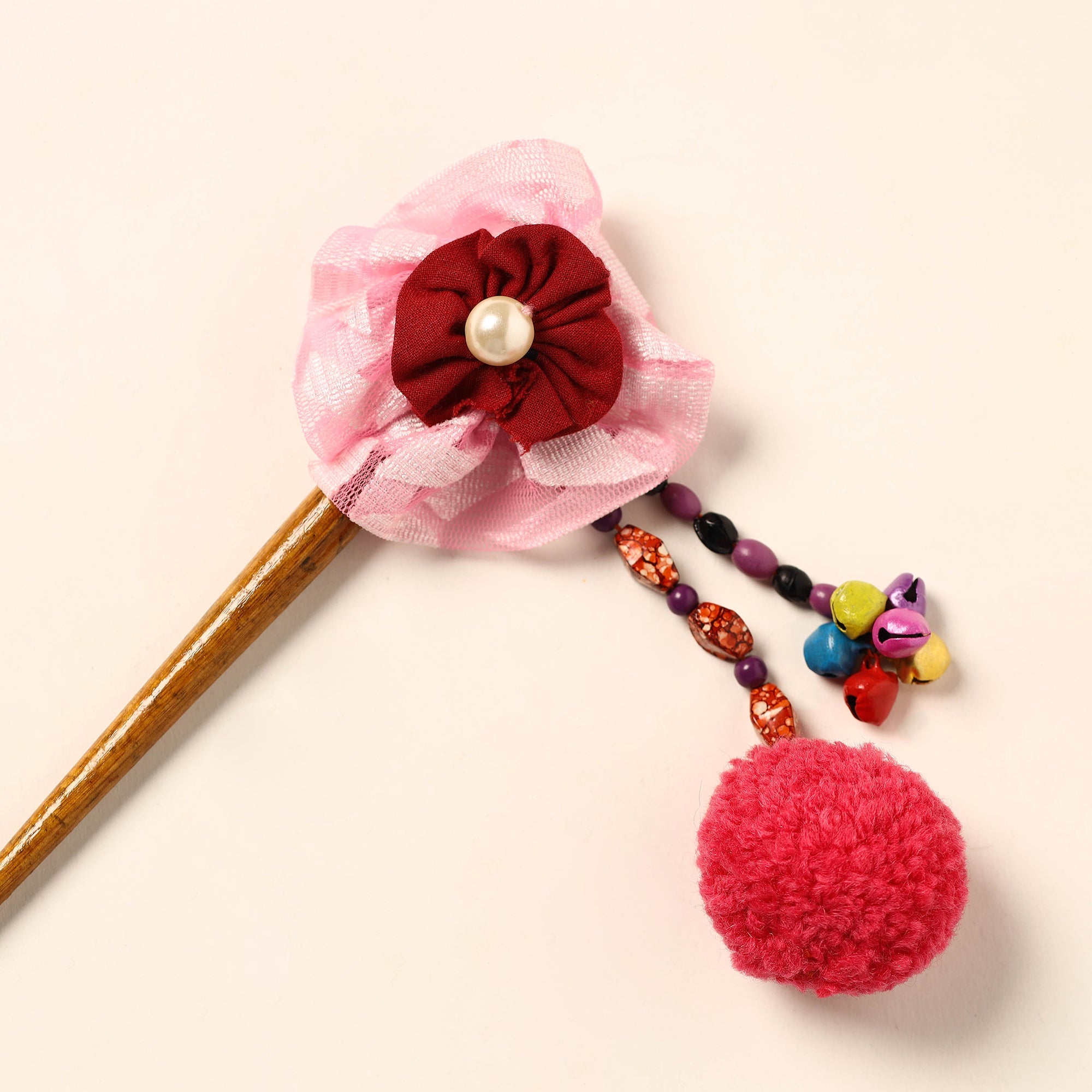 JALPARI Handmade Wooden Guldasta Juda Stick 07 - view 2