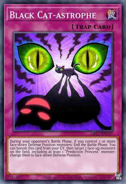 Yu-Gi-Oh! Black Cat-astrophe - DRL2-EN037 - Super Rare - 1st Edition