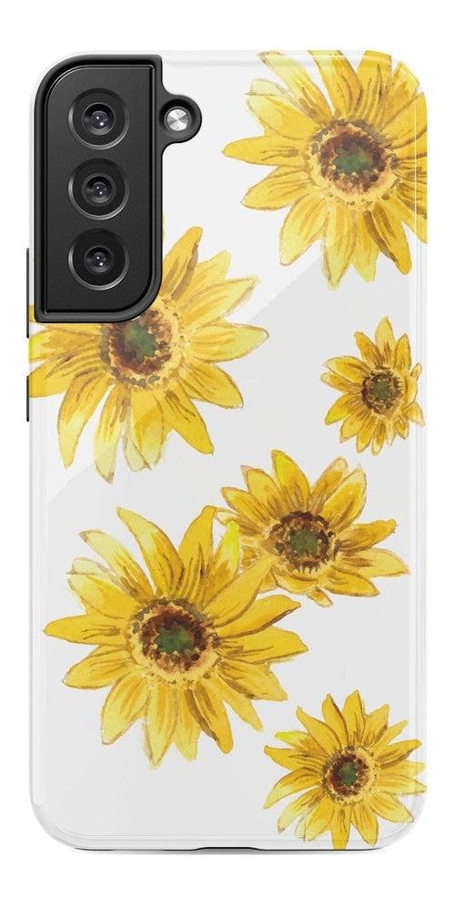 Casetry Golden Garden | Yellow Sunflower Floral Samsung Case - view 21