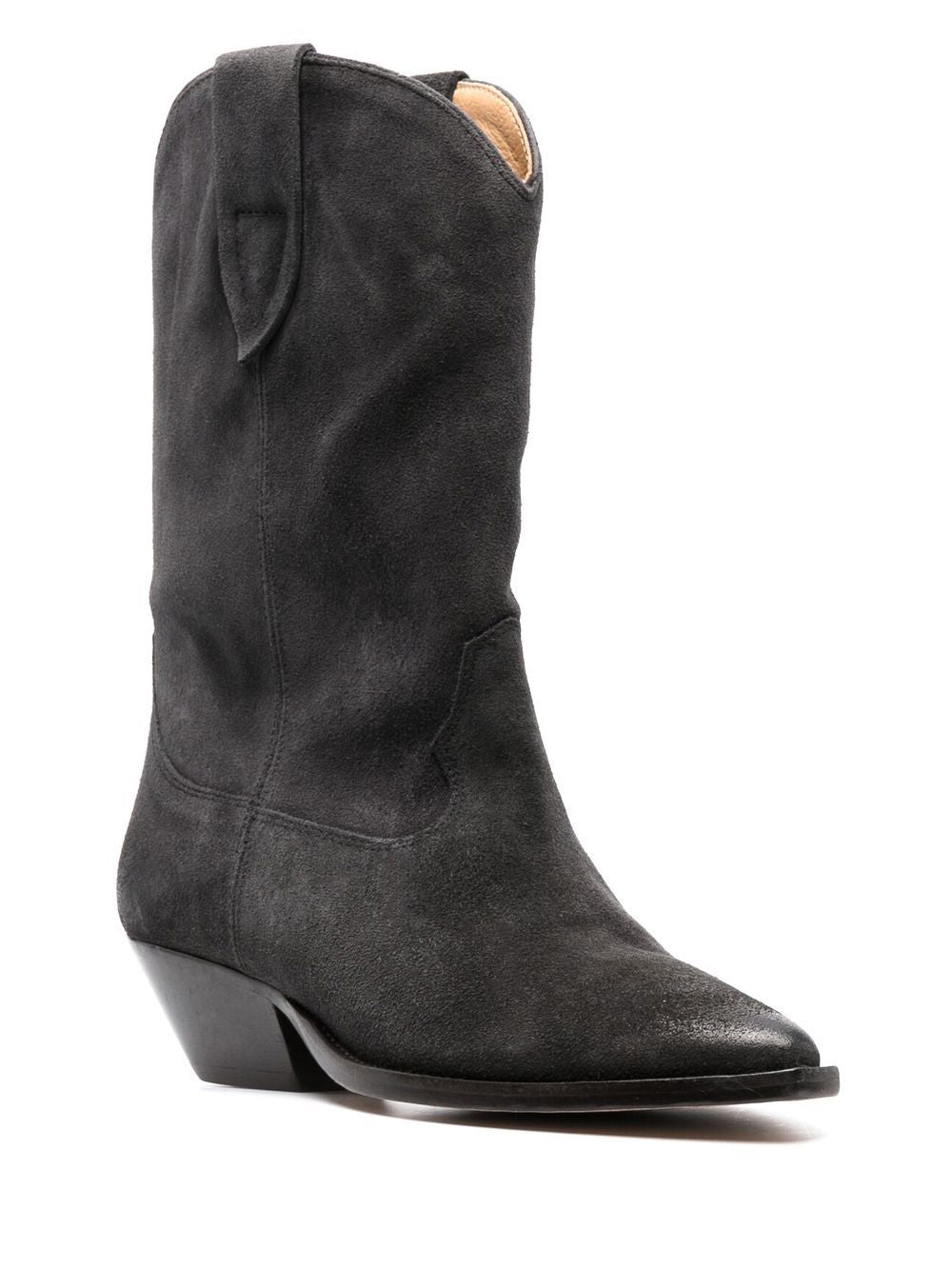 Isabel Marant Boots BLACK – Suede 100% - view 2