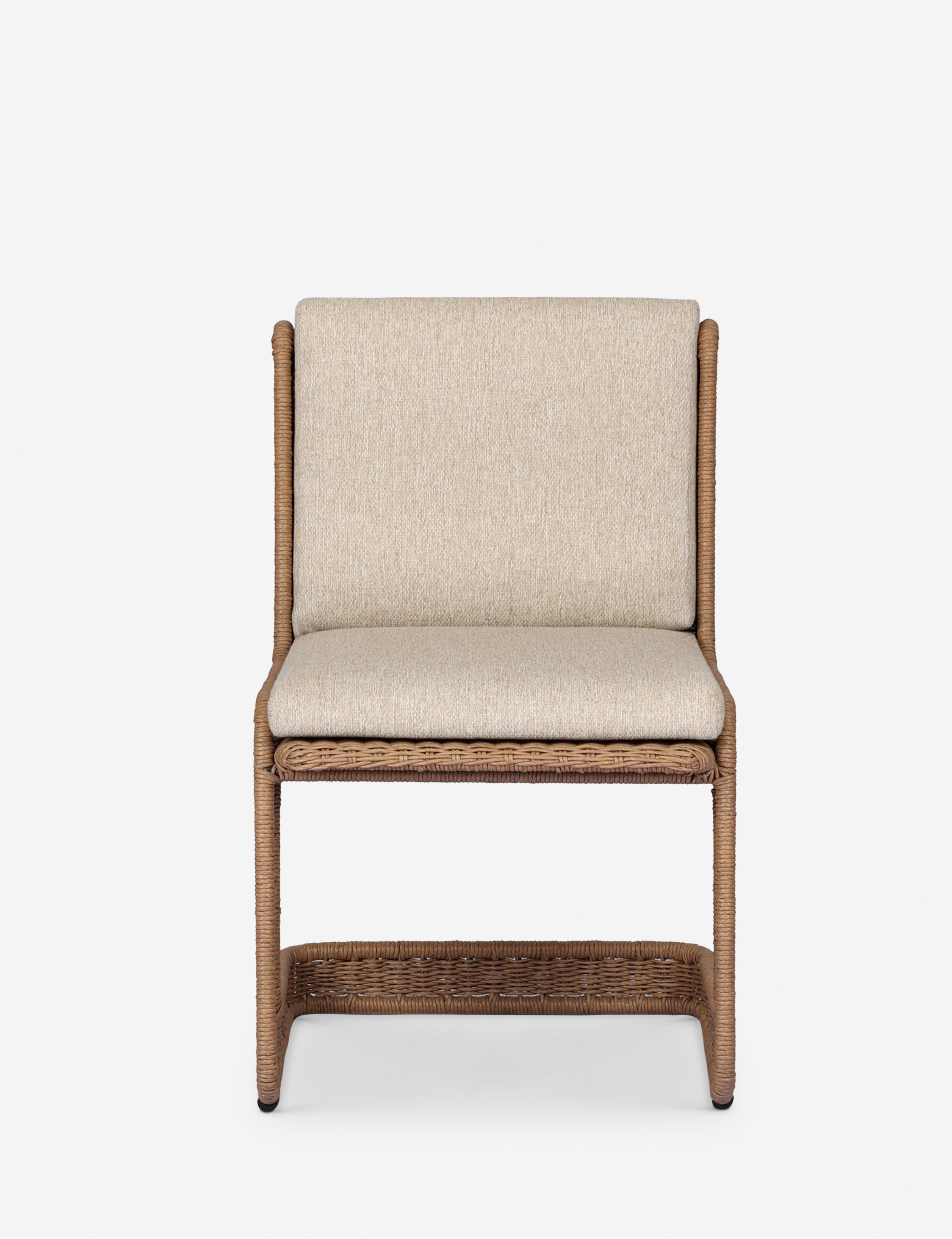 Lulu and Georgia Ensley Outdoor Dining Chair – Natural