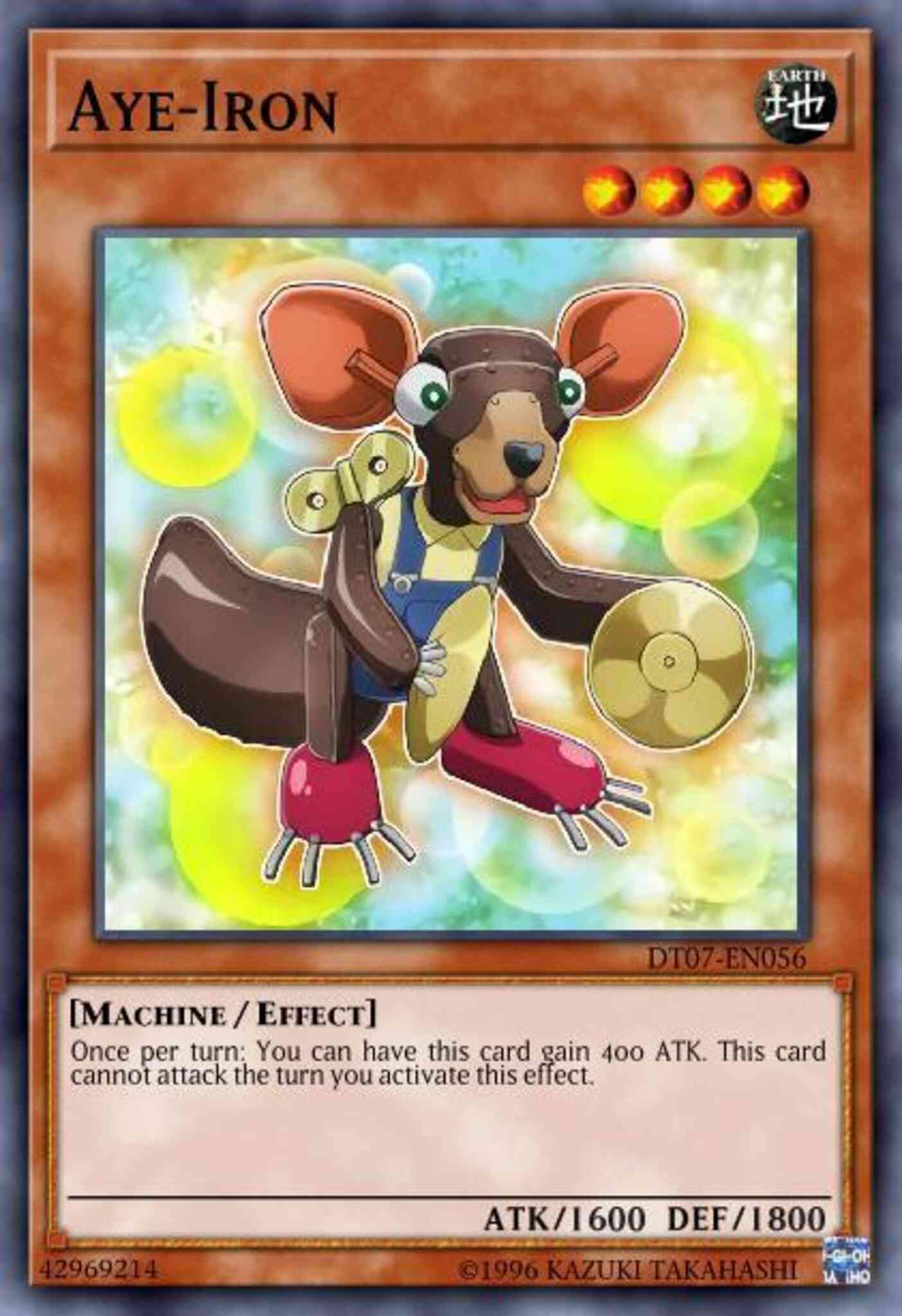 Yu-Gi-Oh! Aye-Iron - BP02-EN123 - Common - Unlimited