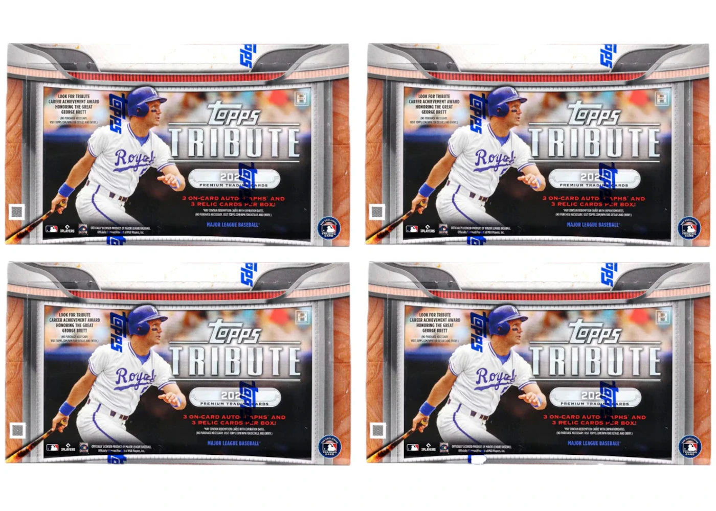 2025 Topps Tribute Baseball Hobby Box 4x Lot