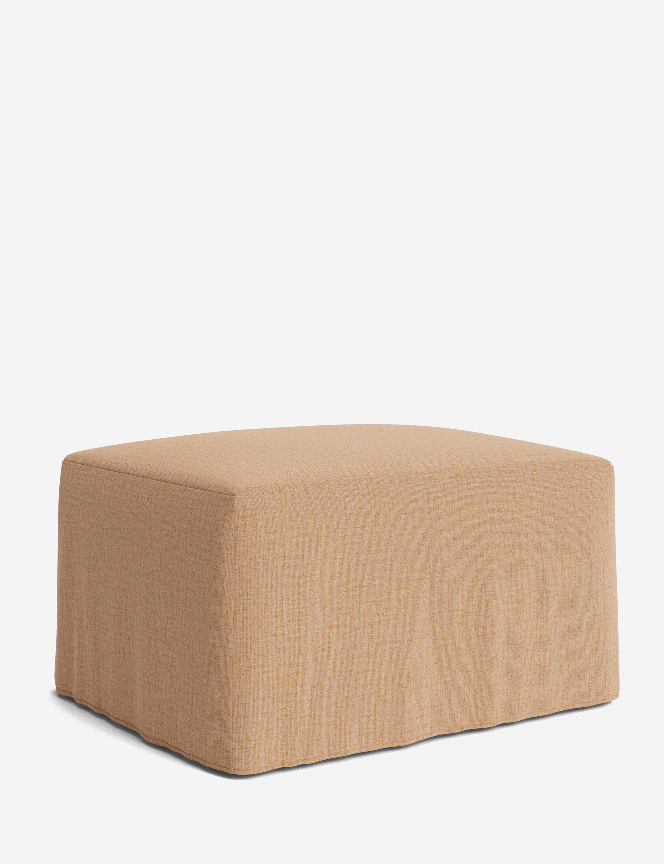 Lulu and Georgia Portola Slipcover Ottoman - view 74