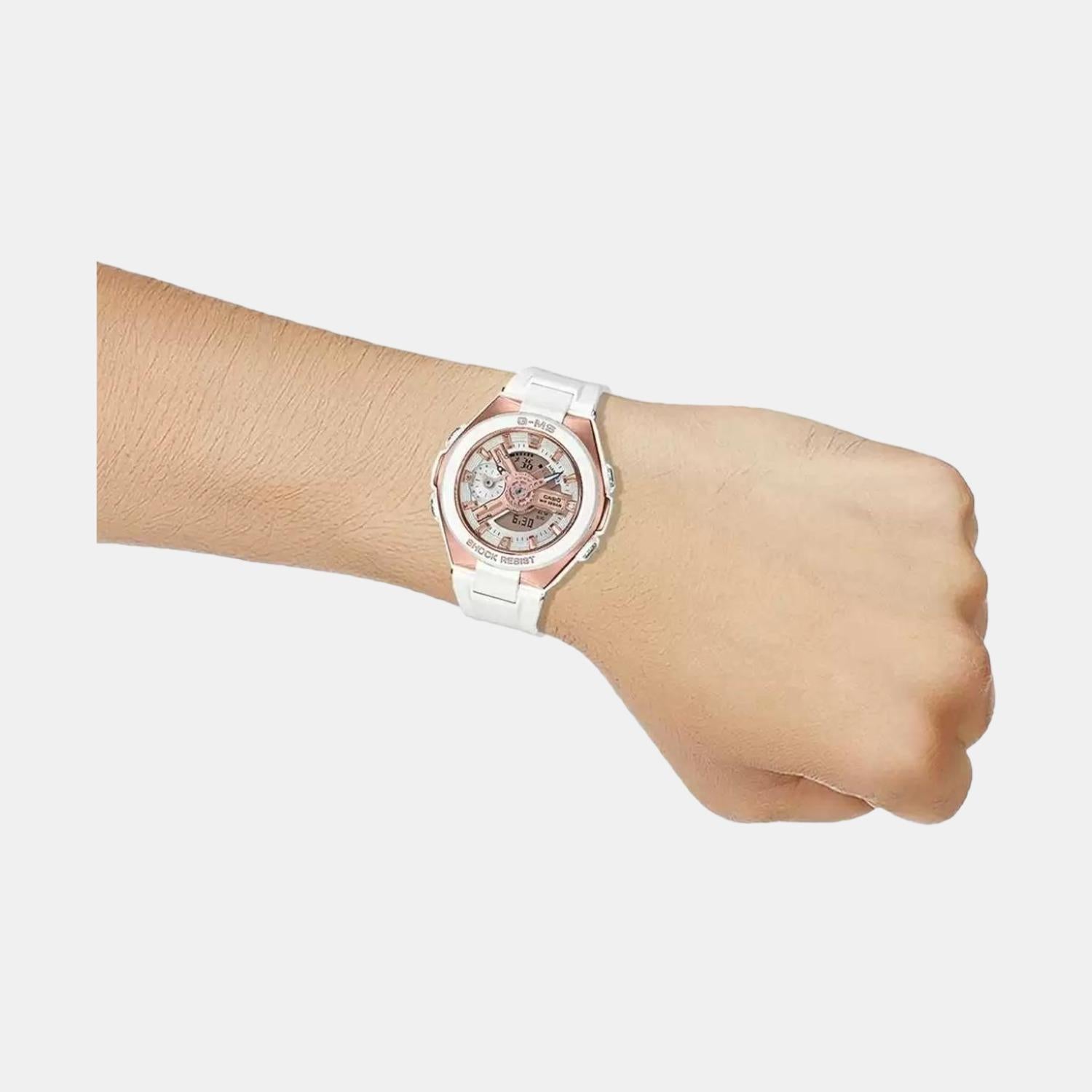 Casio Baby-G Women Quartz White Dial Analog-Digital Resin Watch BX110 - view 6