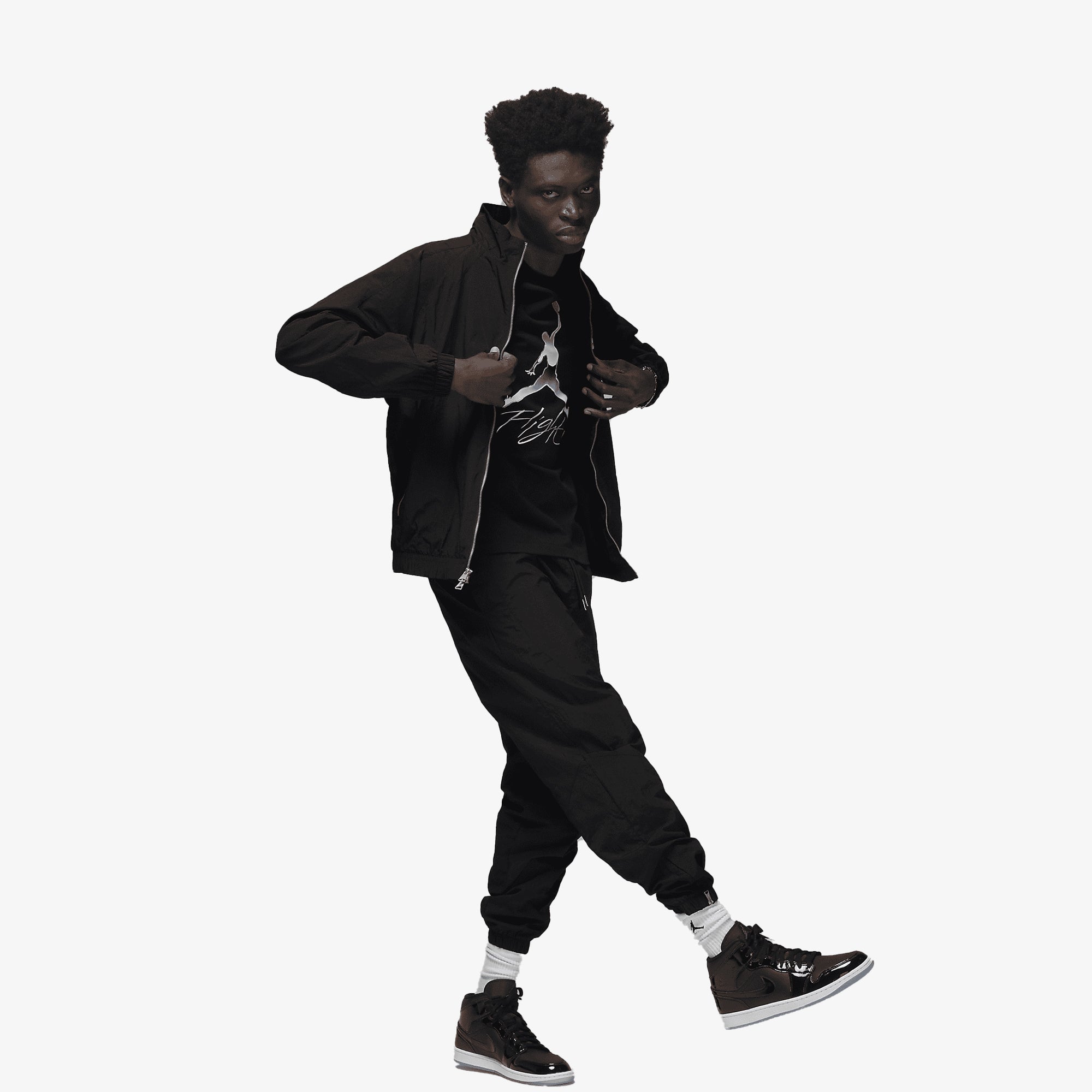 Jordan | GRAPHIC T-SHIRT { BLACK - view 3
