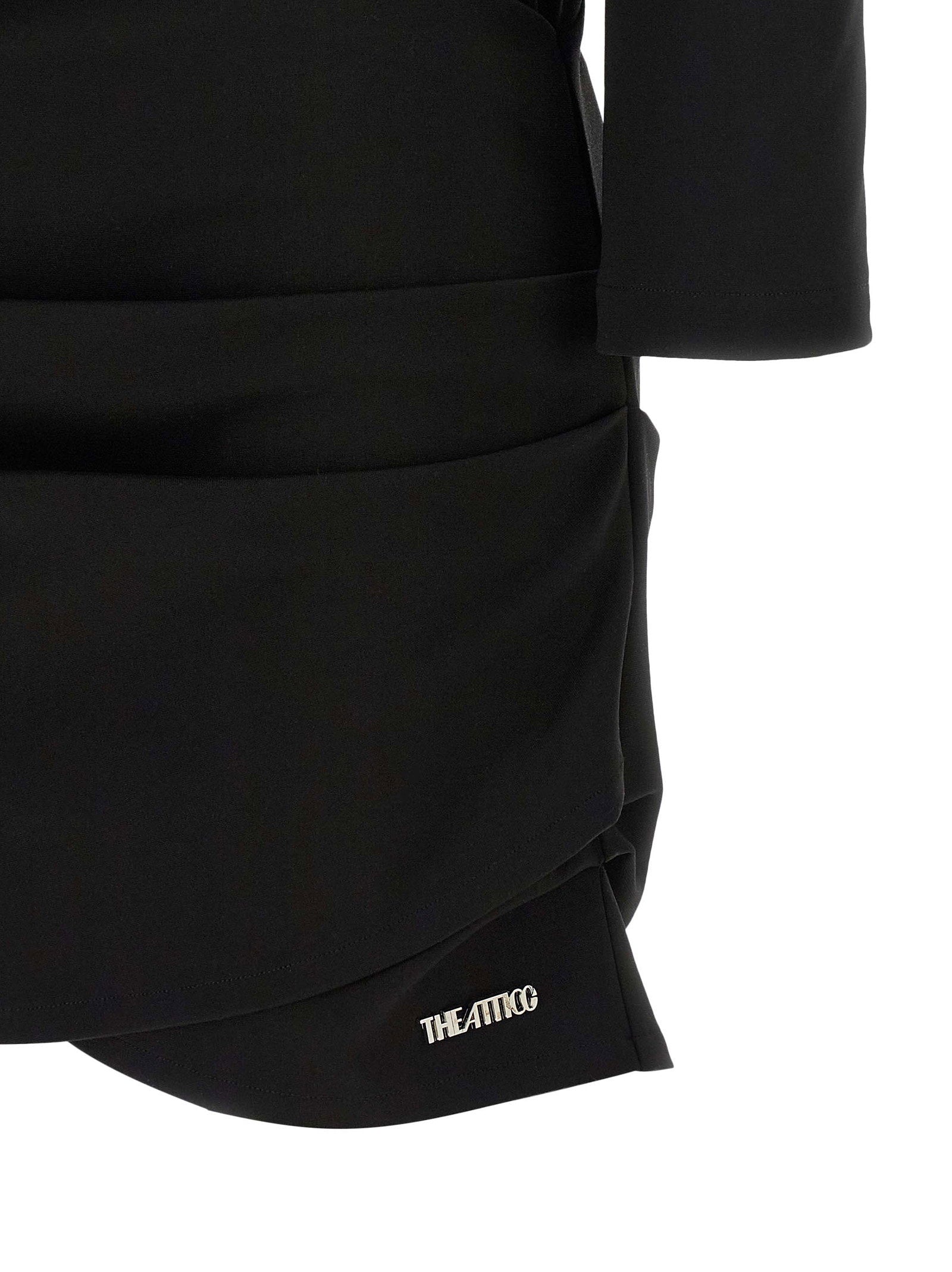 The Attico Structured Shoulder Dress - view 4