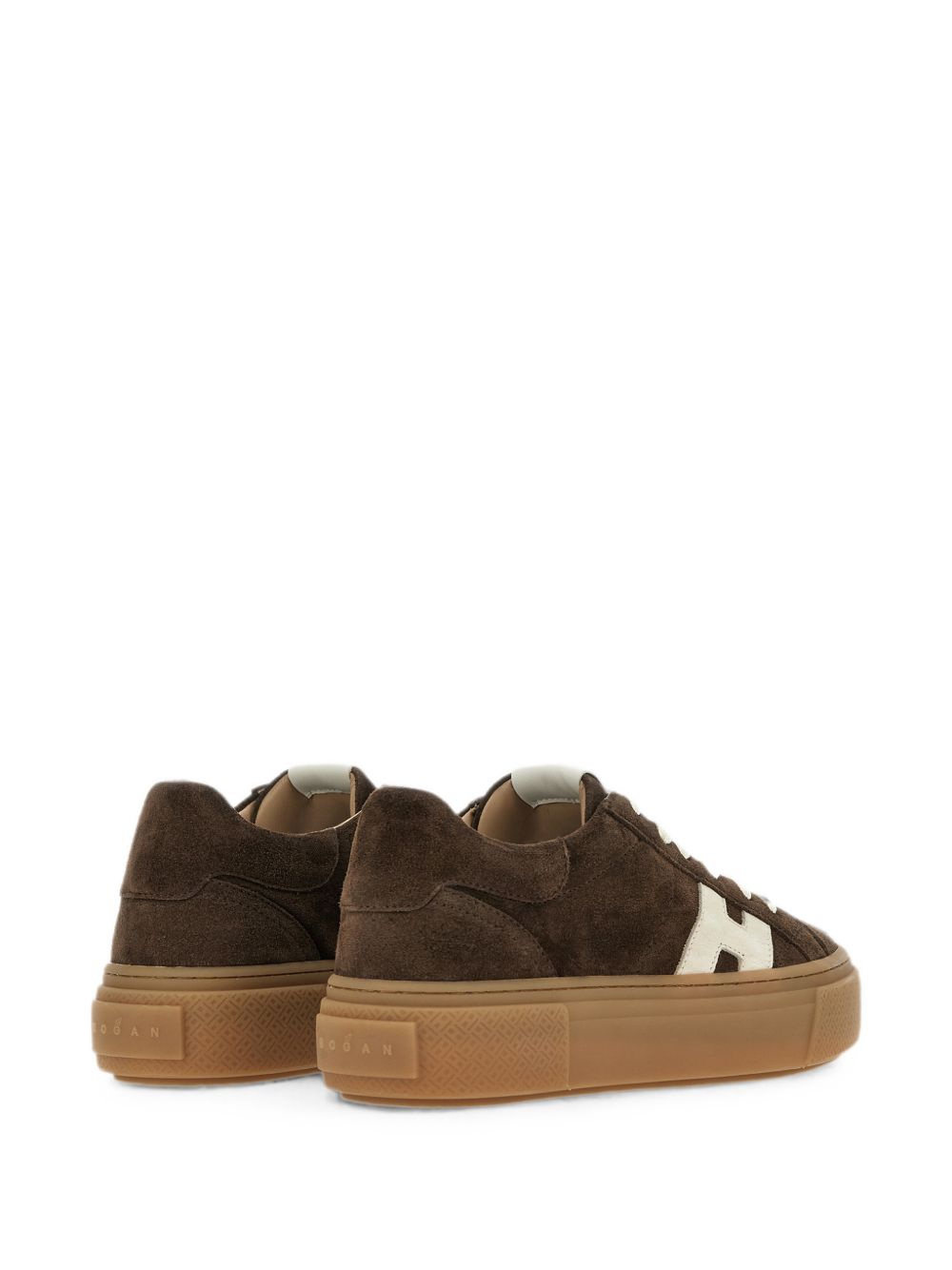 HOGAN Sneakers BROWN – Calf Leather 100% - view 5