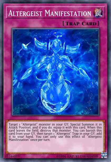 Yu-Gi-Oh! Altergeist Manifestation - MP18-EN216 - Super Rare - 1st Edition