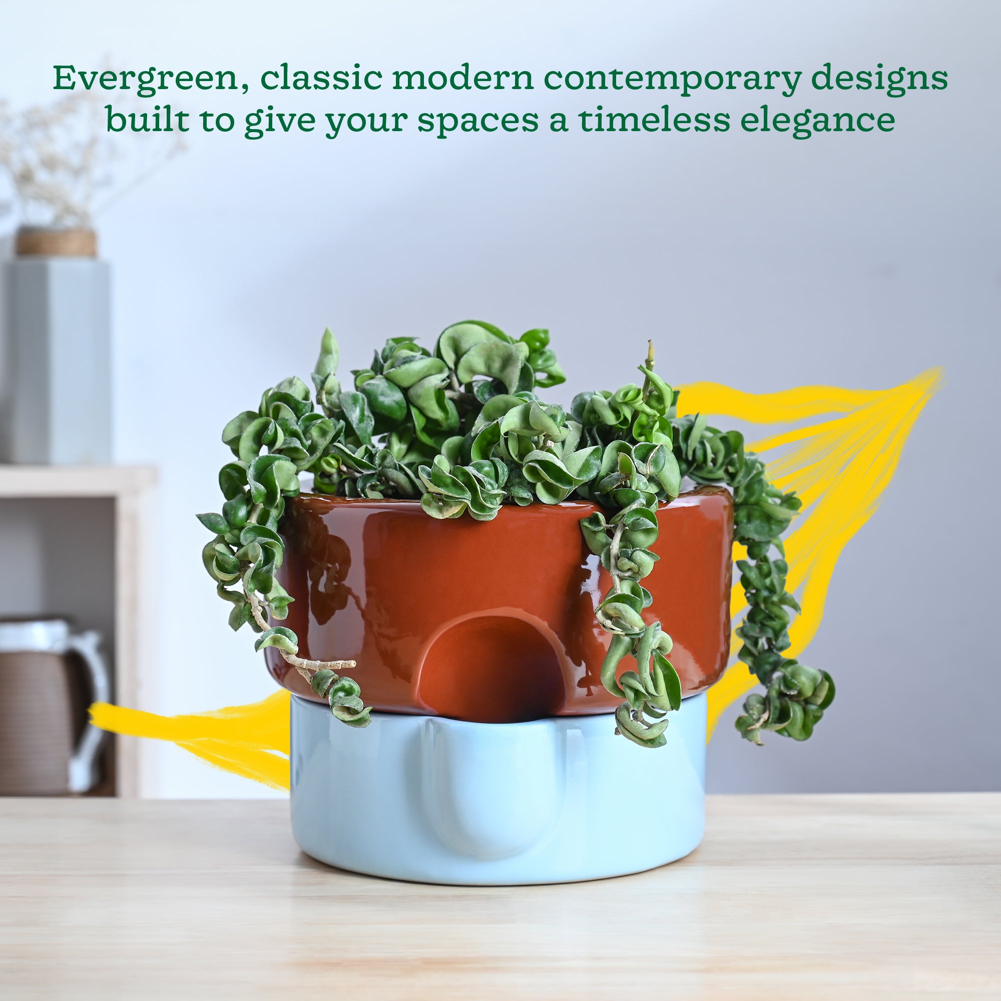 Ugaoo Flower Sunflower Ceramic Planter - view 10