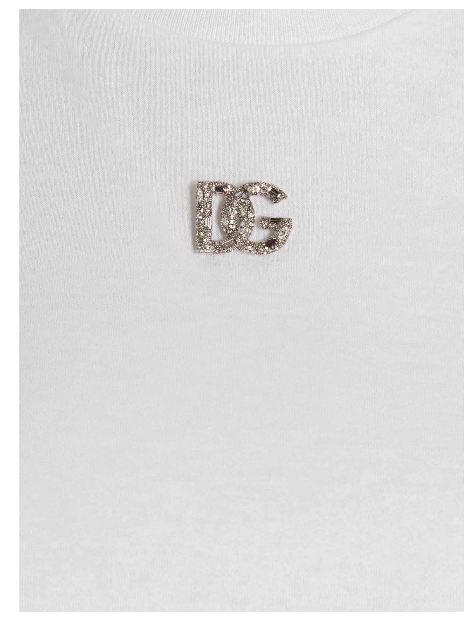 Dolce & Gabbana Logo T-shirt – 100% cotton - view 4