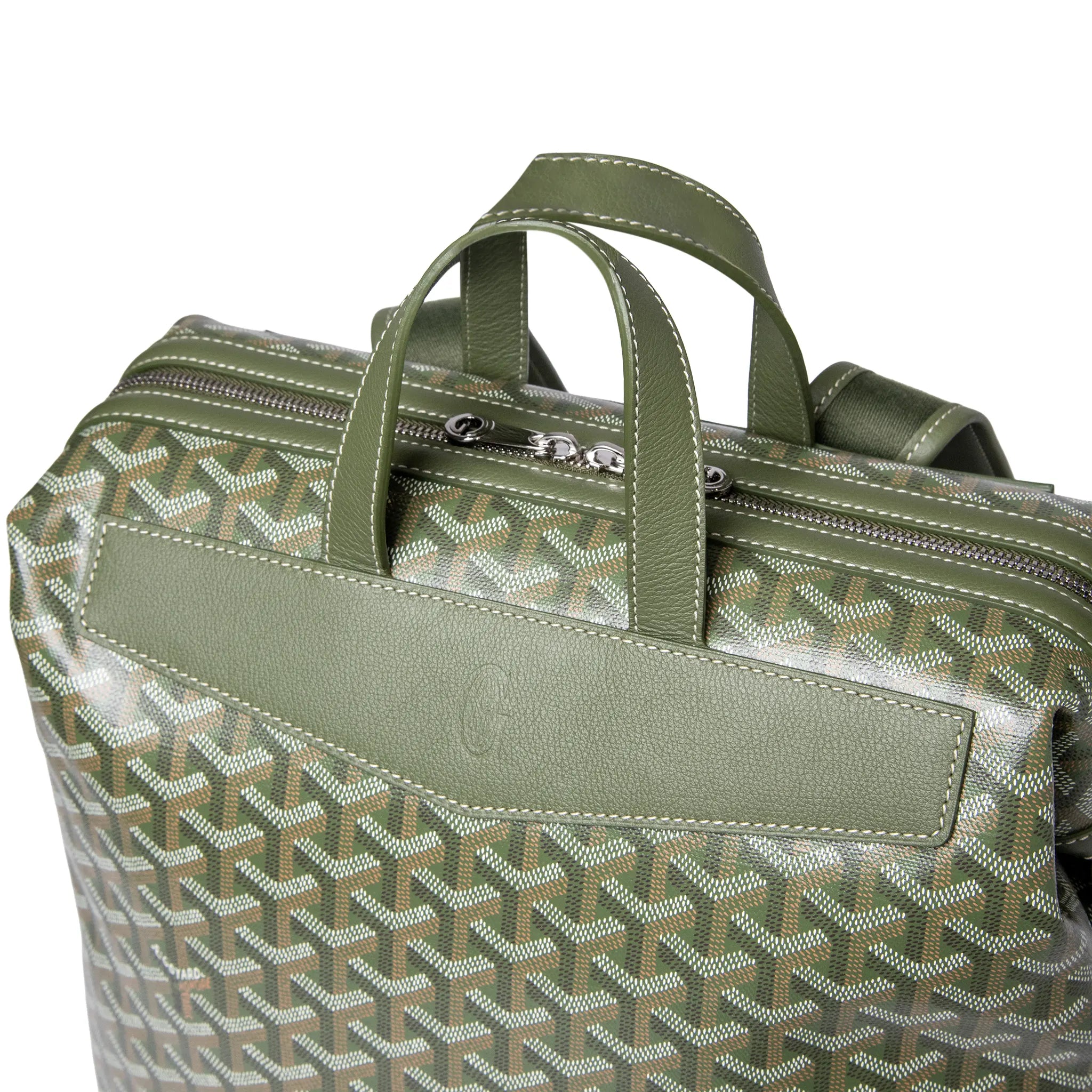Goyard Khaki Cisalpin Backpack - view 3