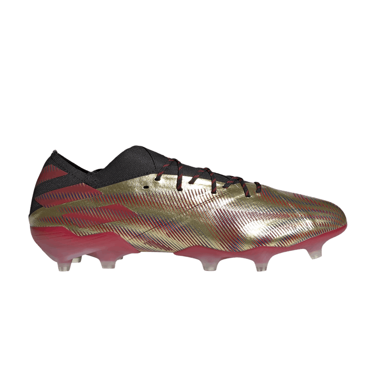 Nemeziz messi 1 – adidas Nemeziz Messi.1 FG Tension Tape Gold Metallic