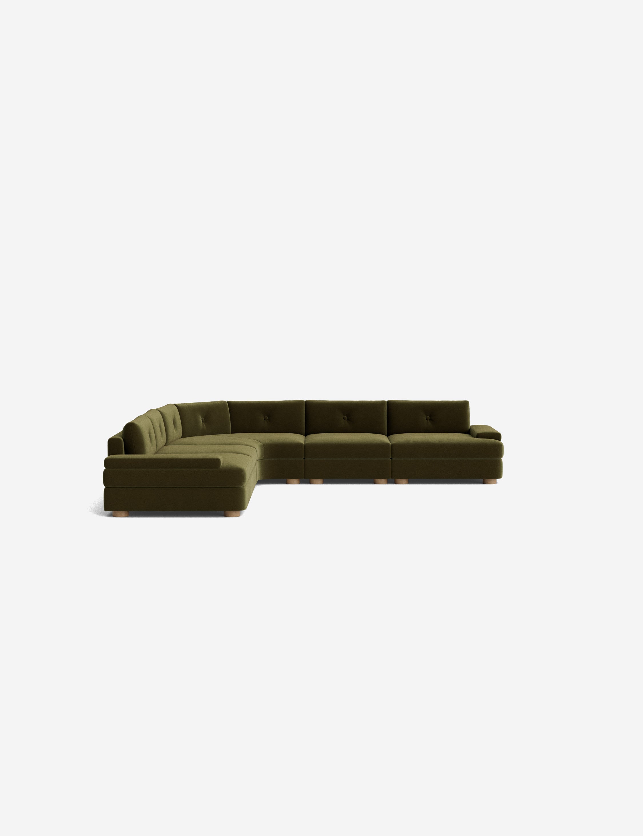 Lulu and Georgia Hill Modular Corner Sectional Sofa - view 28