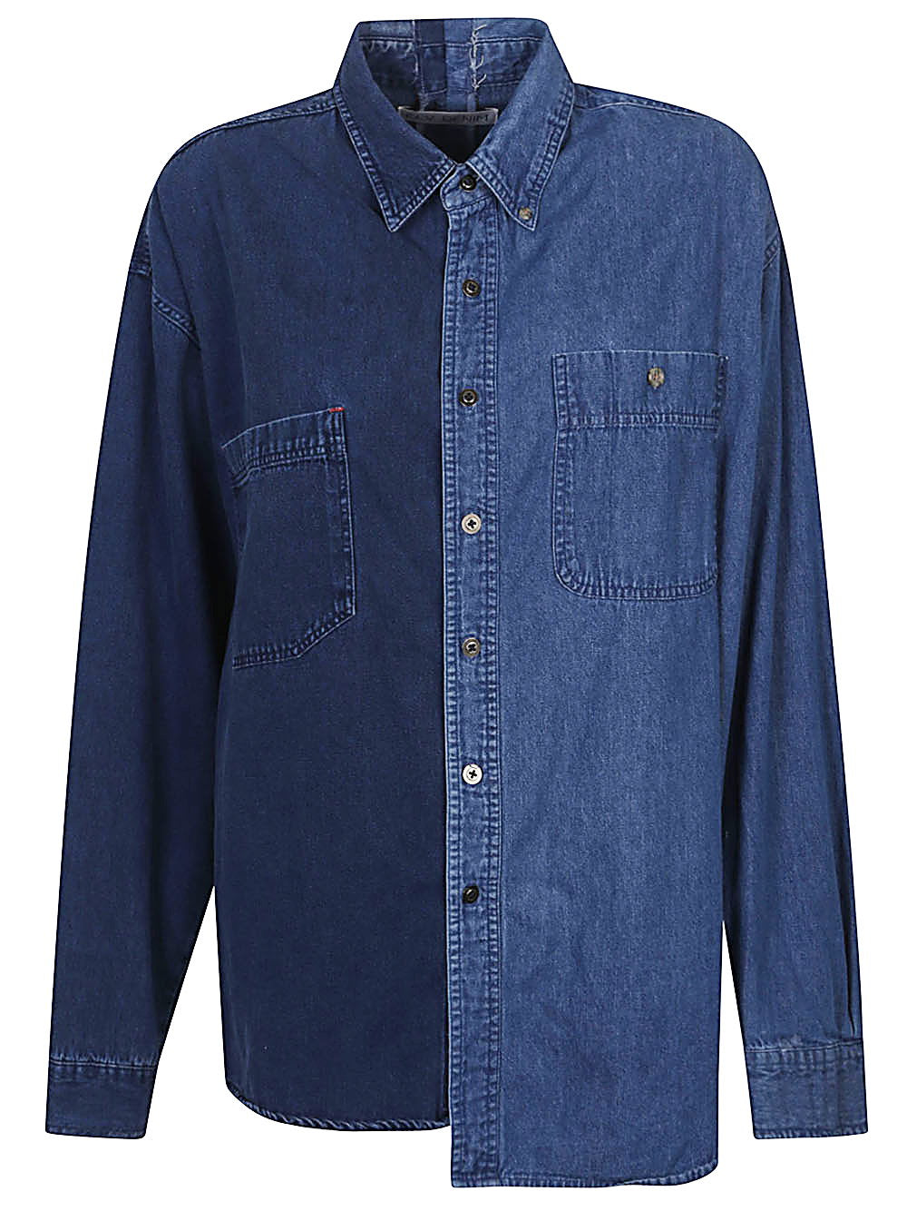 E.L.V. Denim Denim cotton shirt – Cotton 100%