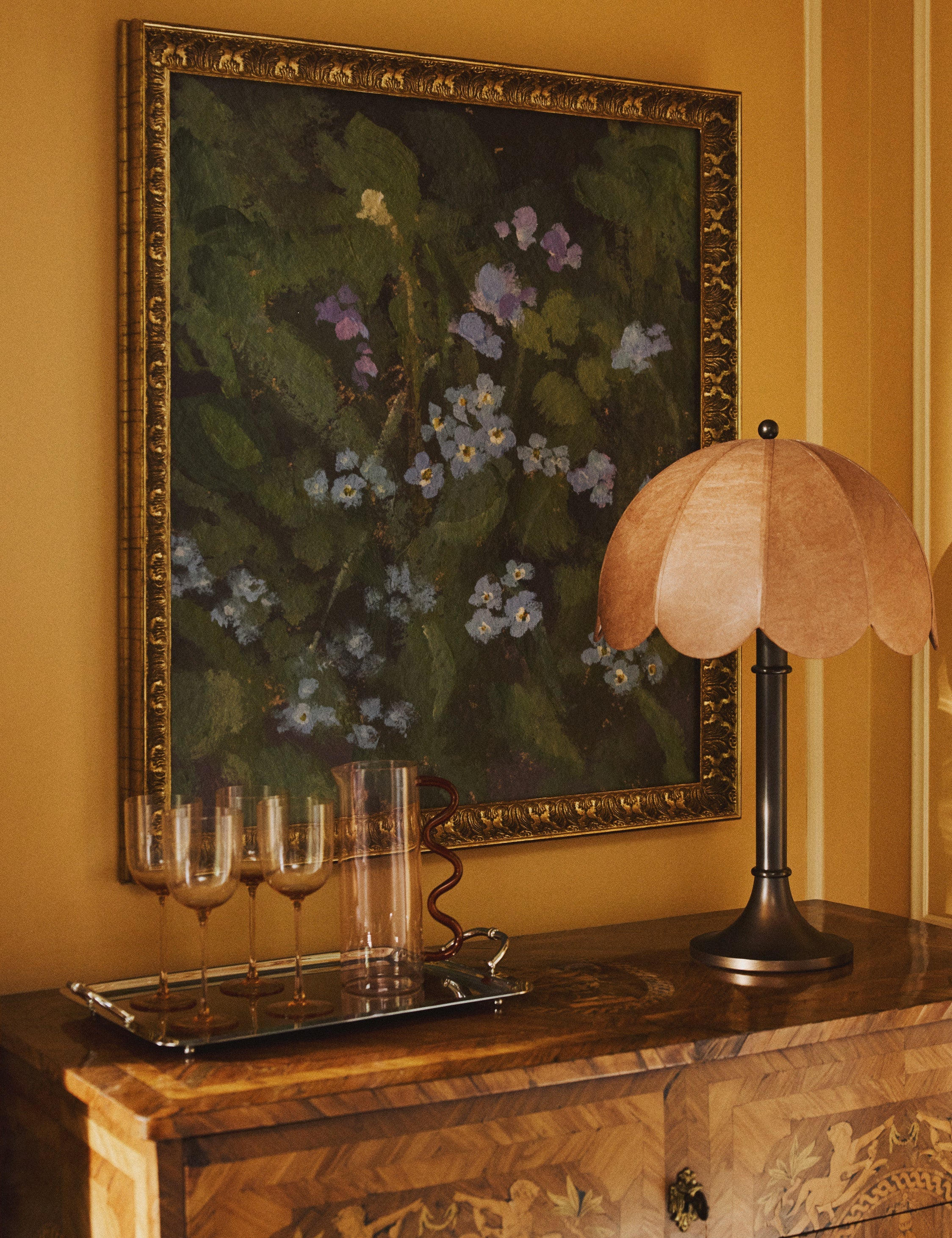 Lulu and Georgia Musso Table Lamp – Aged Brass - view 2