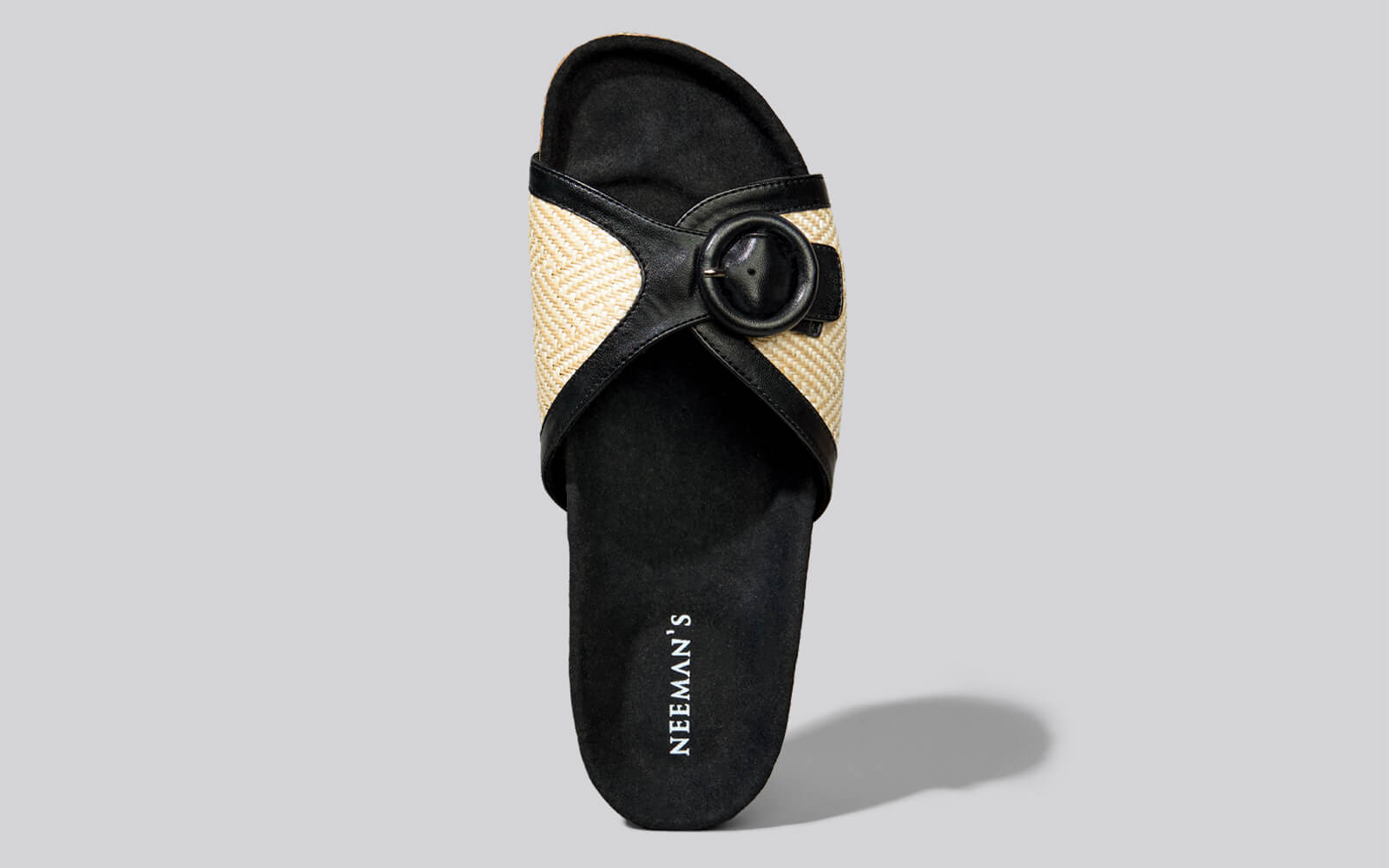 Neeman's Boheme Chic Slides : Black - view 2