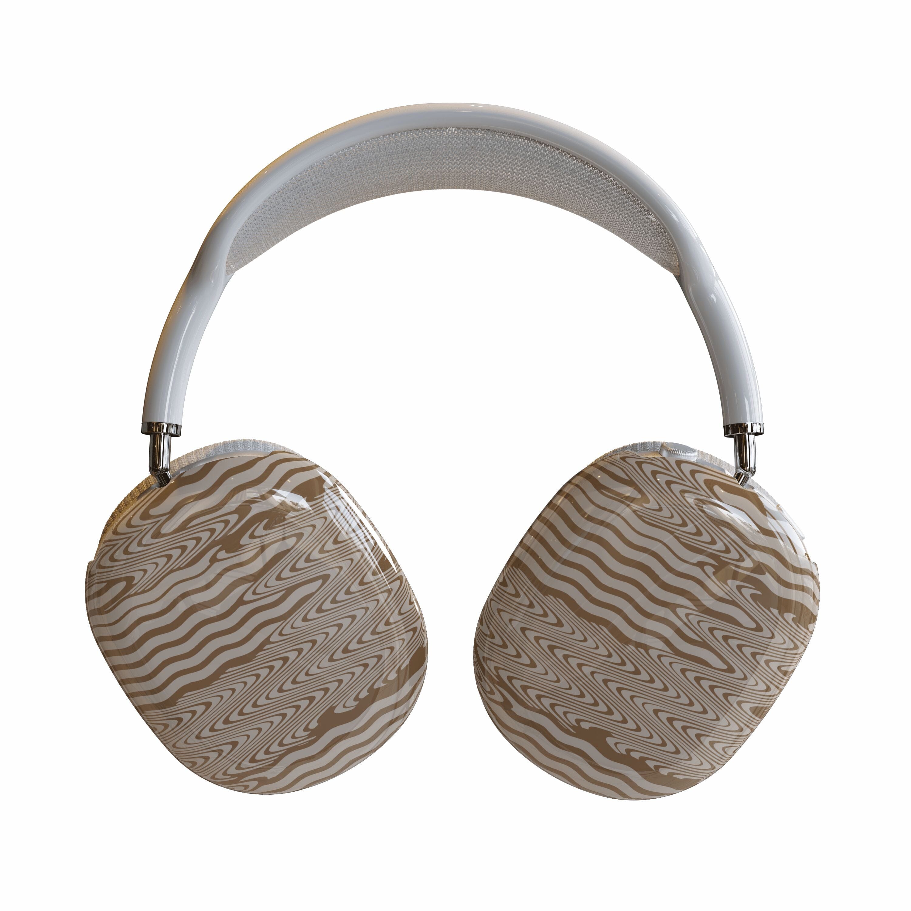 Casetry Mocha Ripple | Brown Waves AirPods Max Case