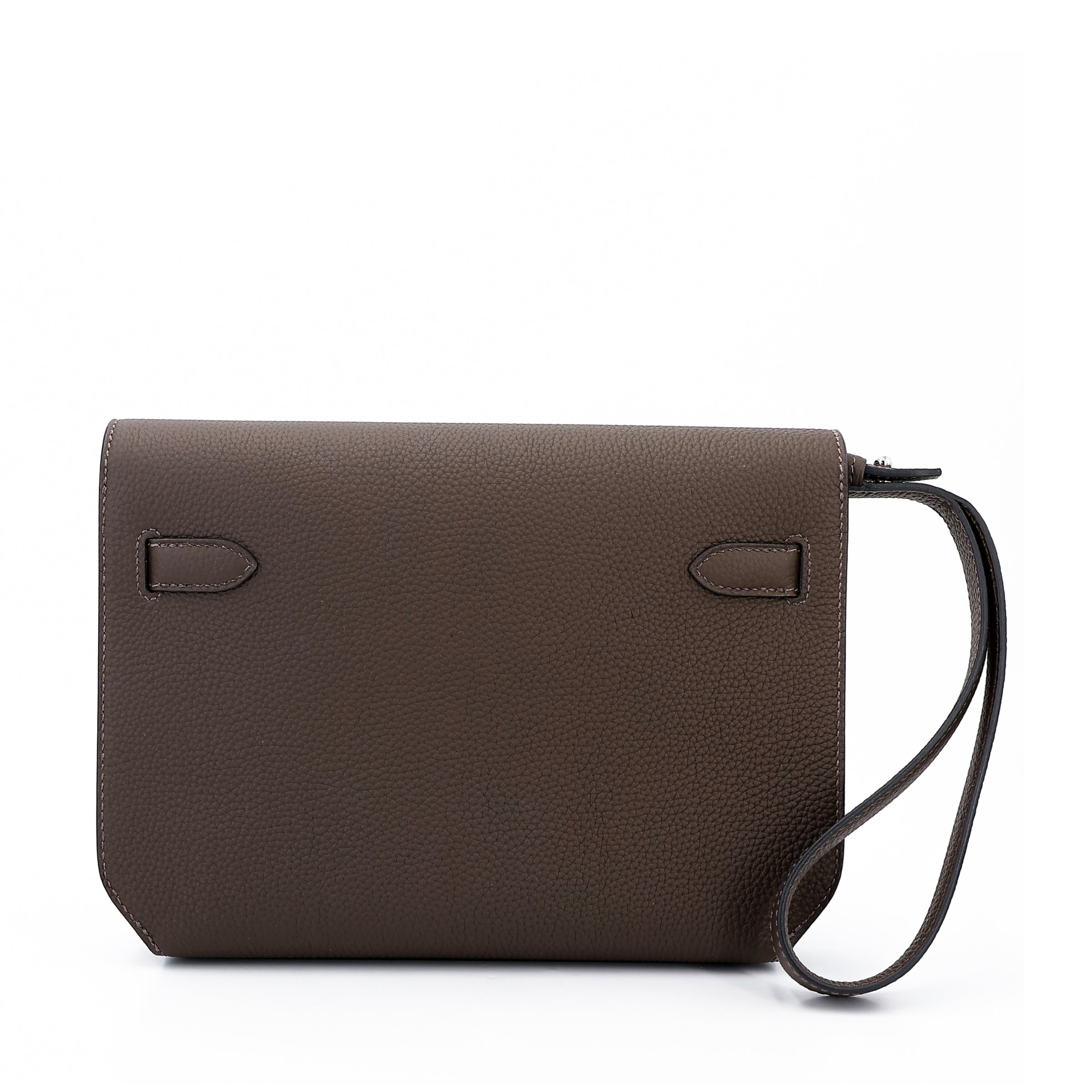 Cop Underdog HERMÈS Kelly depeches 25 Ecorce (4C) Togo Palladium hardware - view 2