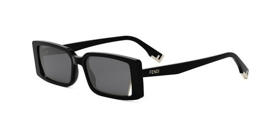Fendi Fe40164i 01a 53 Sunglasses