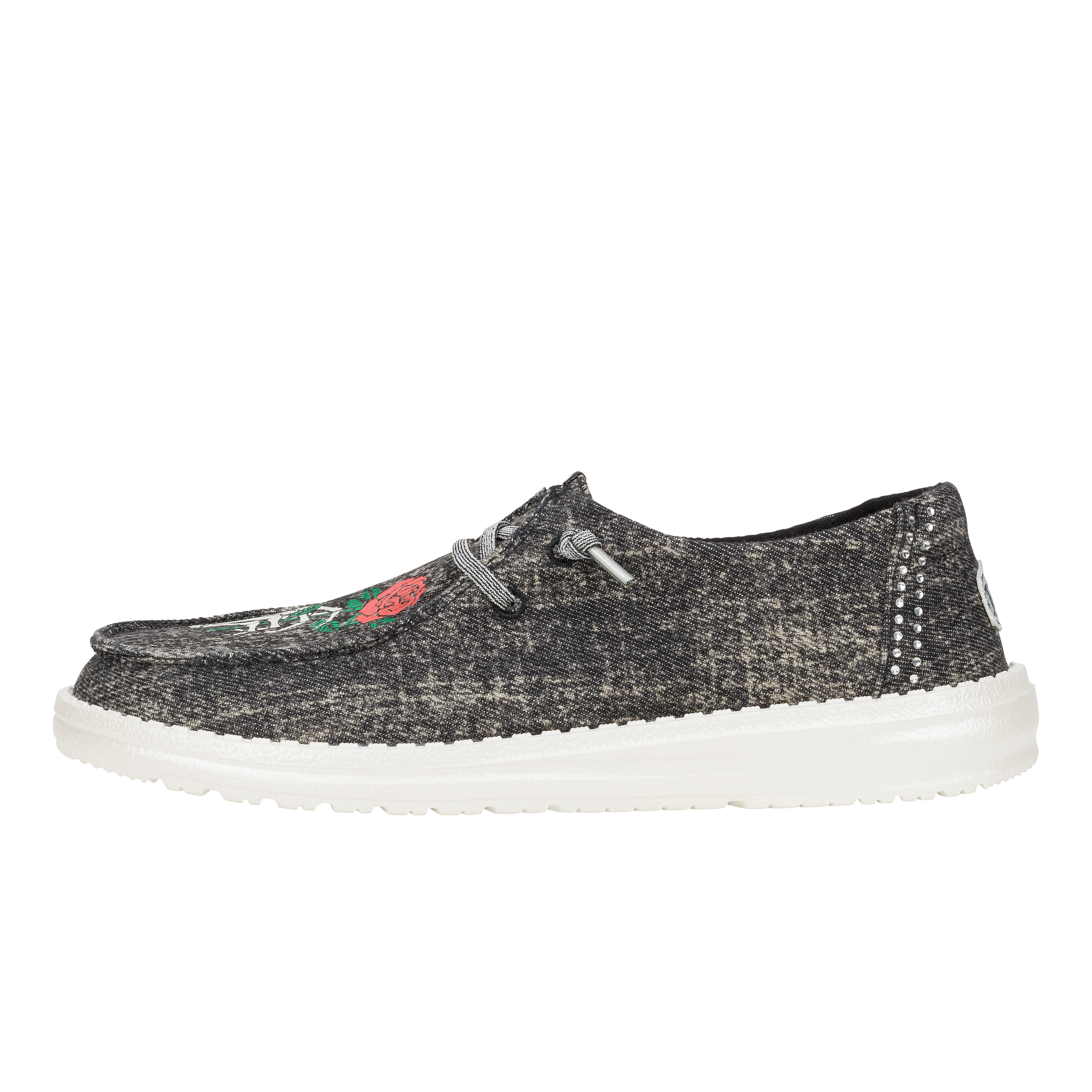 HEYDUDE shoes Wendy Til Death Do Us Party - Black/Red