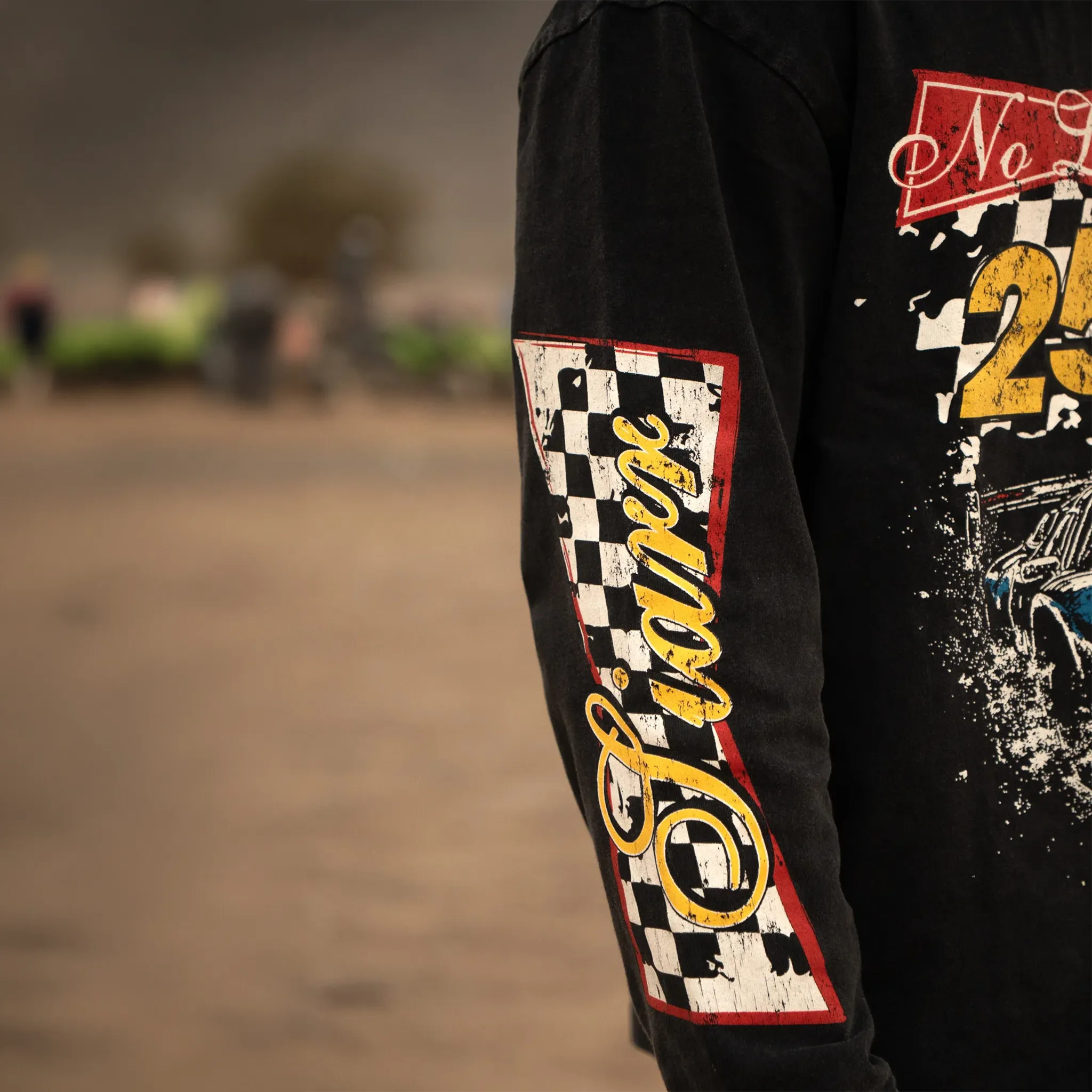 SIARR No Limits L/S Washed Black T-Shirt - view 8