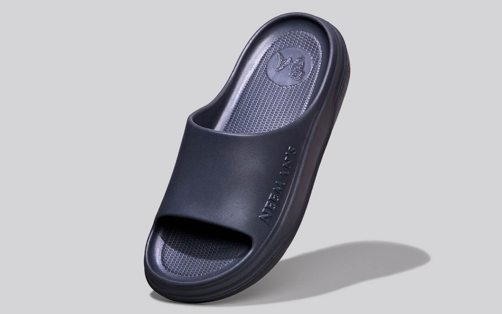 Neeman's Cushers Slides For Men : Dark Grey
