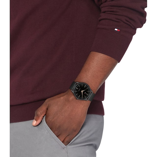 Tommy Hilfiger Adrian Black Dial Men 40mm - view 2