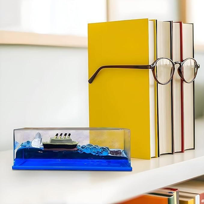 Roposo Clout Swinging Titanic Ship For Car Dashboard - view 3
