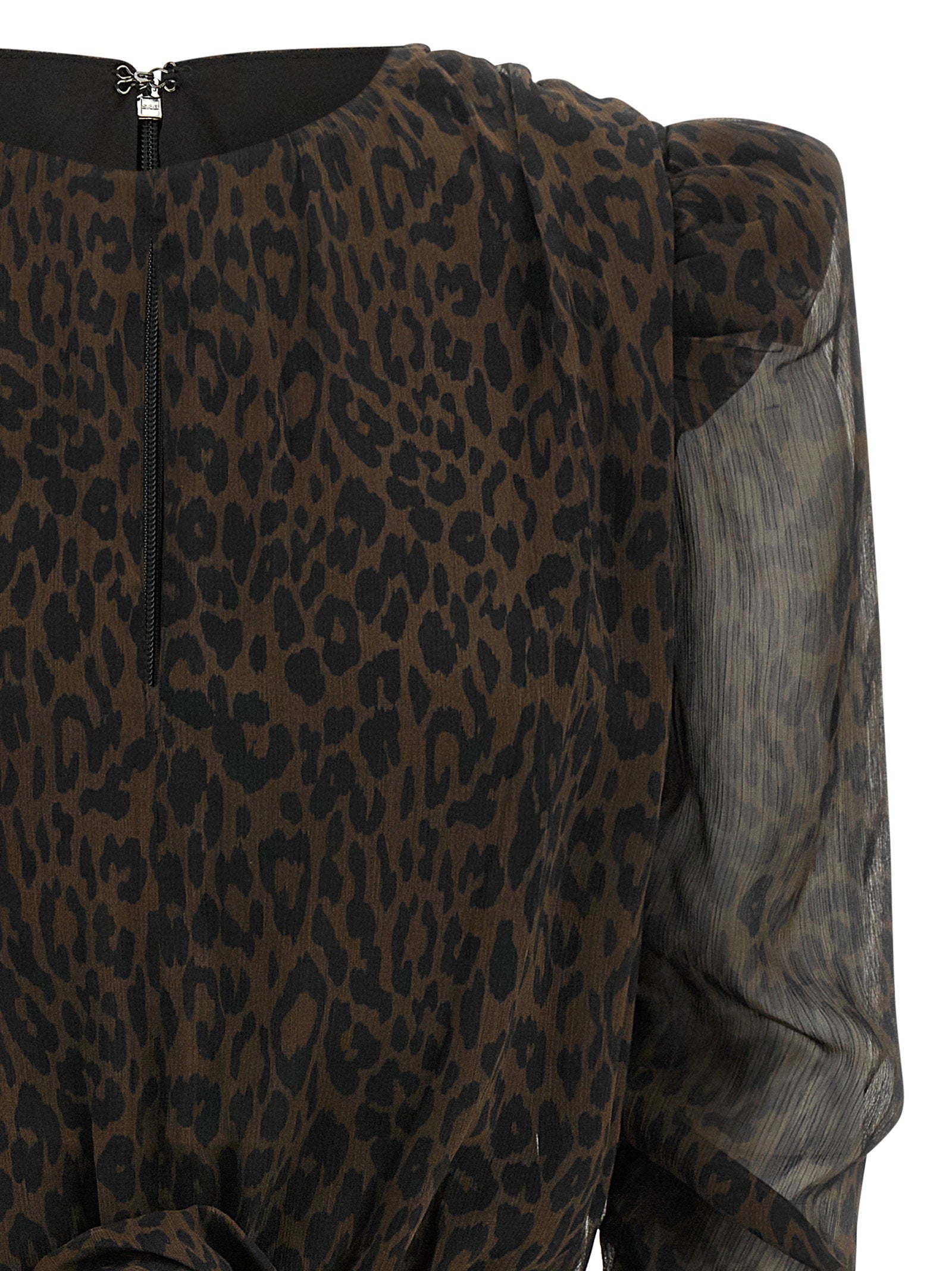 Rotate Birger Christensen Animal Dress - view 3
